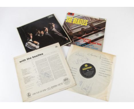 Rolling Stones / Signatures, With The Beatles LP - with signatures verso of Mick Jagger and Bill Wyman, with the dedication '