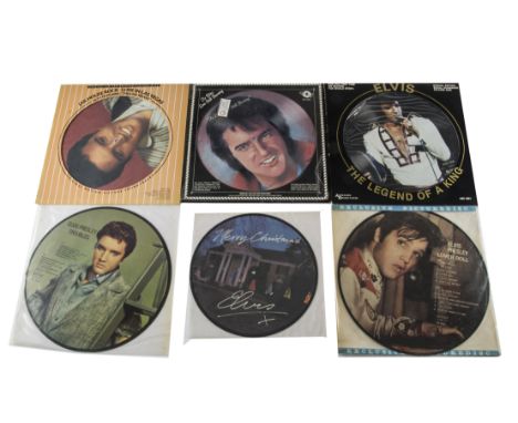 Elvis Presley Picture Discs, eight Picture Discs including Love Still Burning, Merry Christmas, Troubles, Lover Doll, Poor Bo