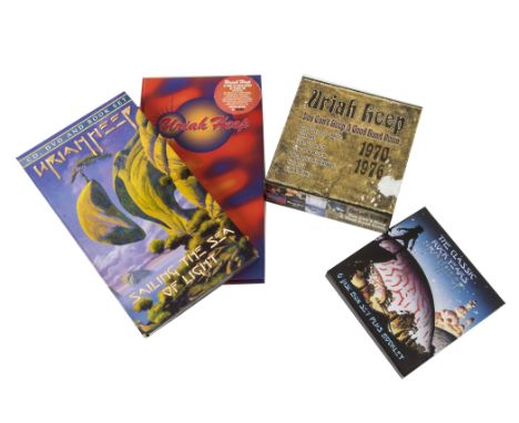 Uriah Heep, four Box Sets comprising You Can't Keep A Good Band Down (7 CD Set + Book - CMXBX527), The Classic Rock Years (6 