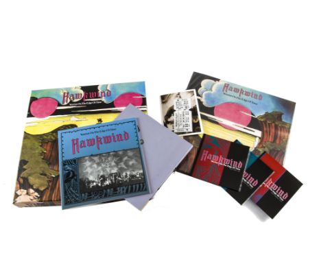 Hawkwind Box Set, Warrior On The Edge of Time - Deluxe Box Set released 2013 on Atomhenge (Atombox 1001) - remastered Vinyl A