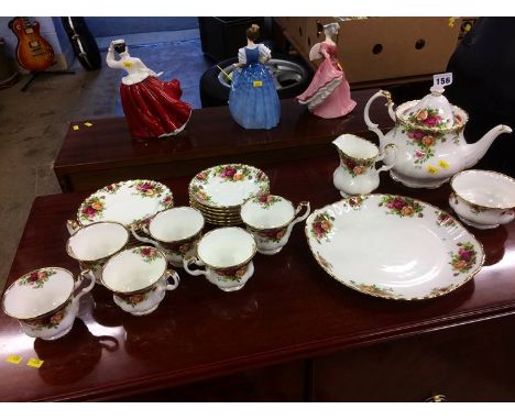 Royal Albert Old Country Roses tea service