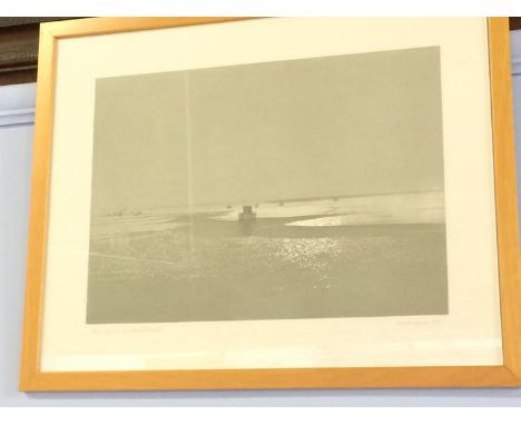Print, signed in pencil, dated 1989, Limited Edition 8/100, 'Gap in the cloud, Southend', 38 x 48cm
