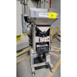 BSI BATCHING SYSTEMS HARDWARE SORTING / BAGGING LINE 600 VIBRATORY FEEDER W/ VARIABLE SPEED CONTROL,