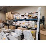 LOT OF (3) SECTIONS, 9' X 42" STORAGE RACKING - (NO CONTENTS)