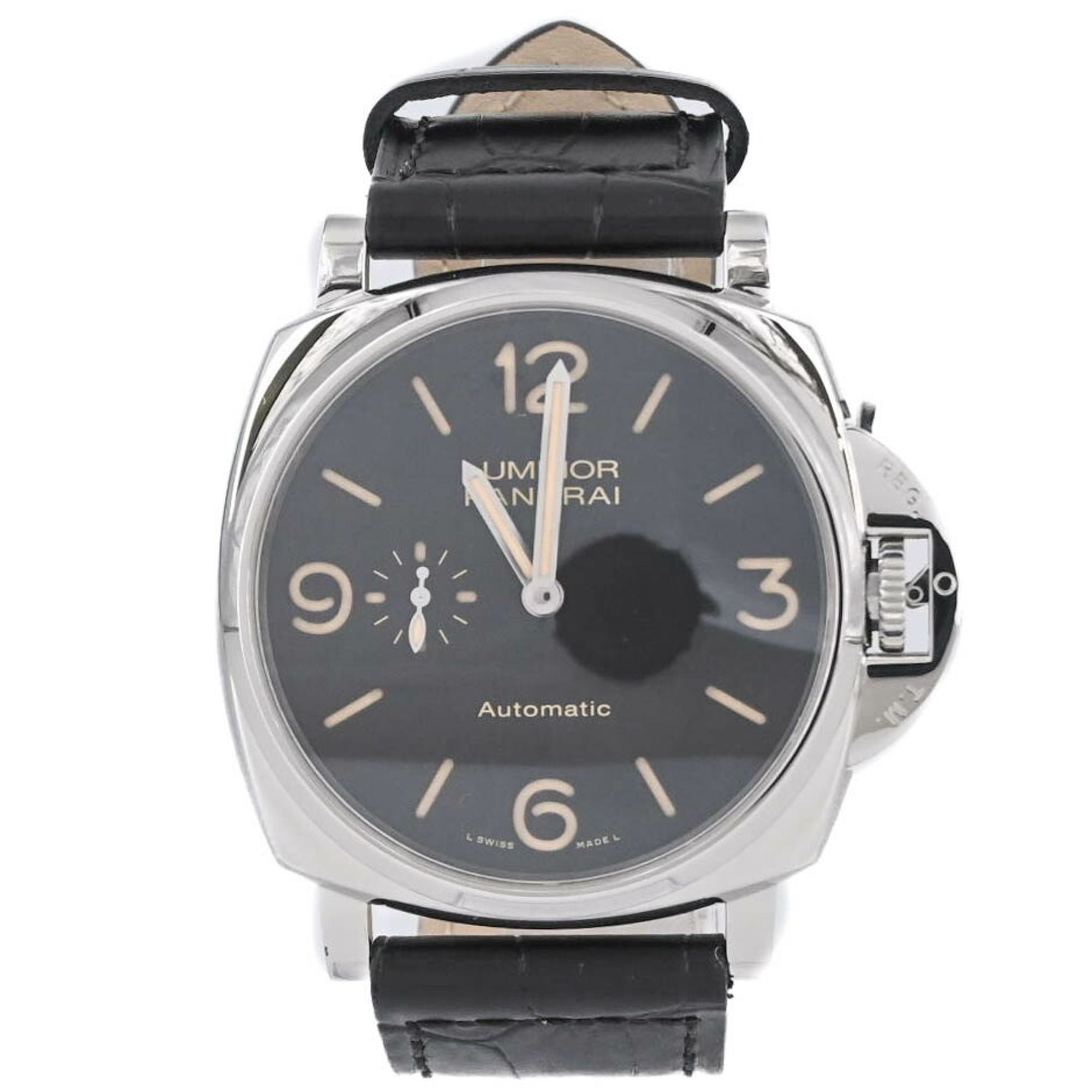 Panerai Luminor Due Automatic Watch, Black Dial, PAM00674
