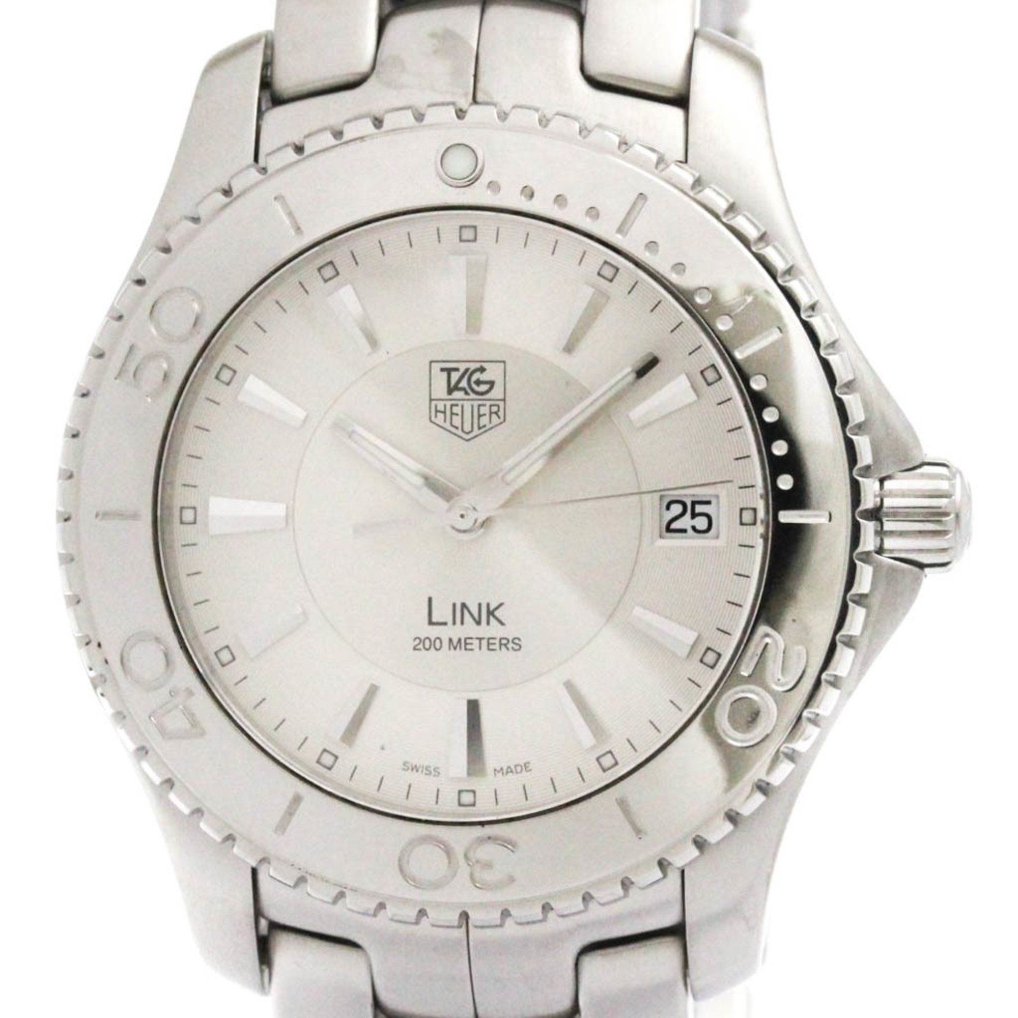 Tag Heuer Link Quartz Stainless Steel Men's Sport WJ1111