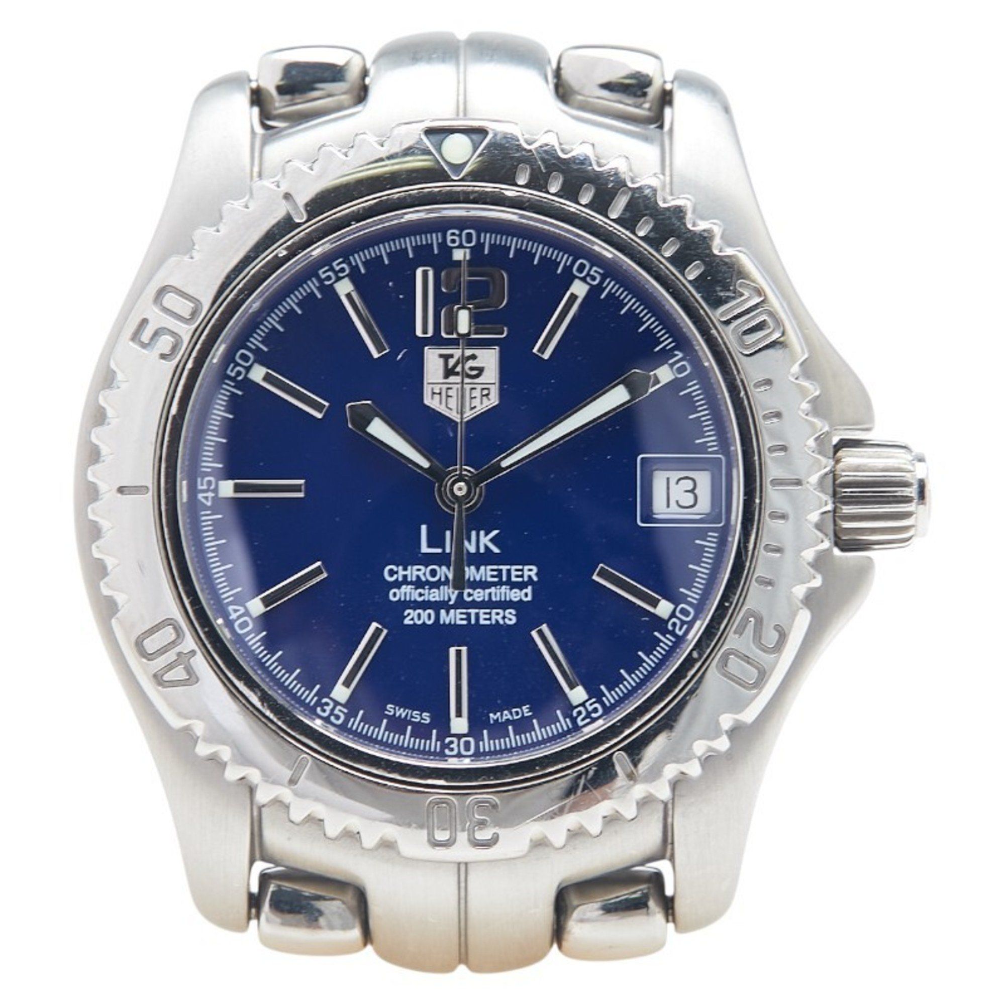 TAG Heuer Link Watch WT5212-0 Automatic Navy Dial Stainless Steel Men's