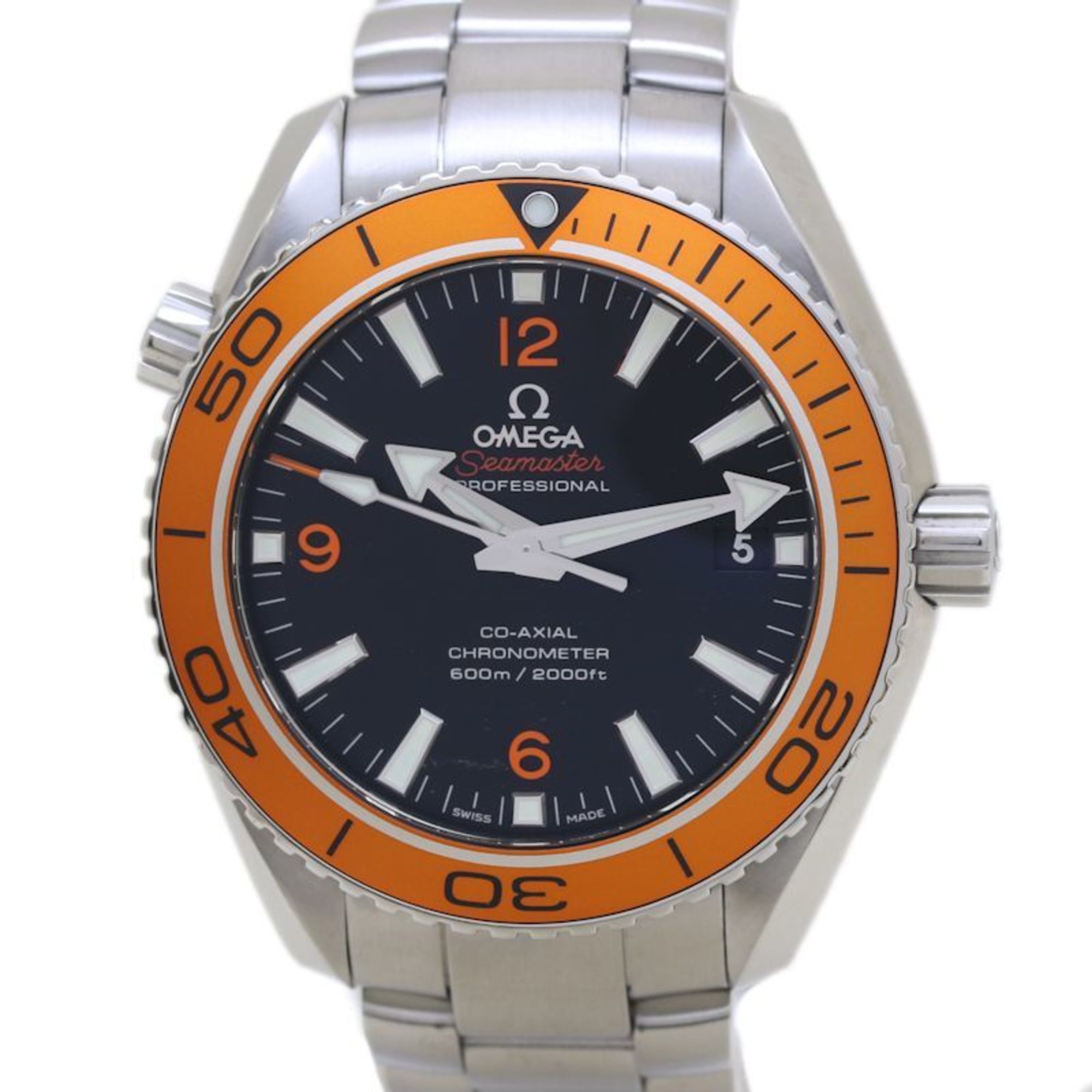 OMEGA Seamaster 600 Planet Ocean 232.30.42.21.01.002 Date Stainless Steel Men's Watch 40013