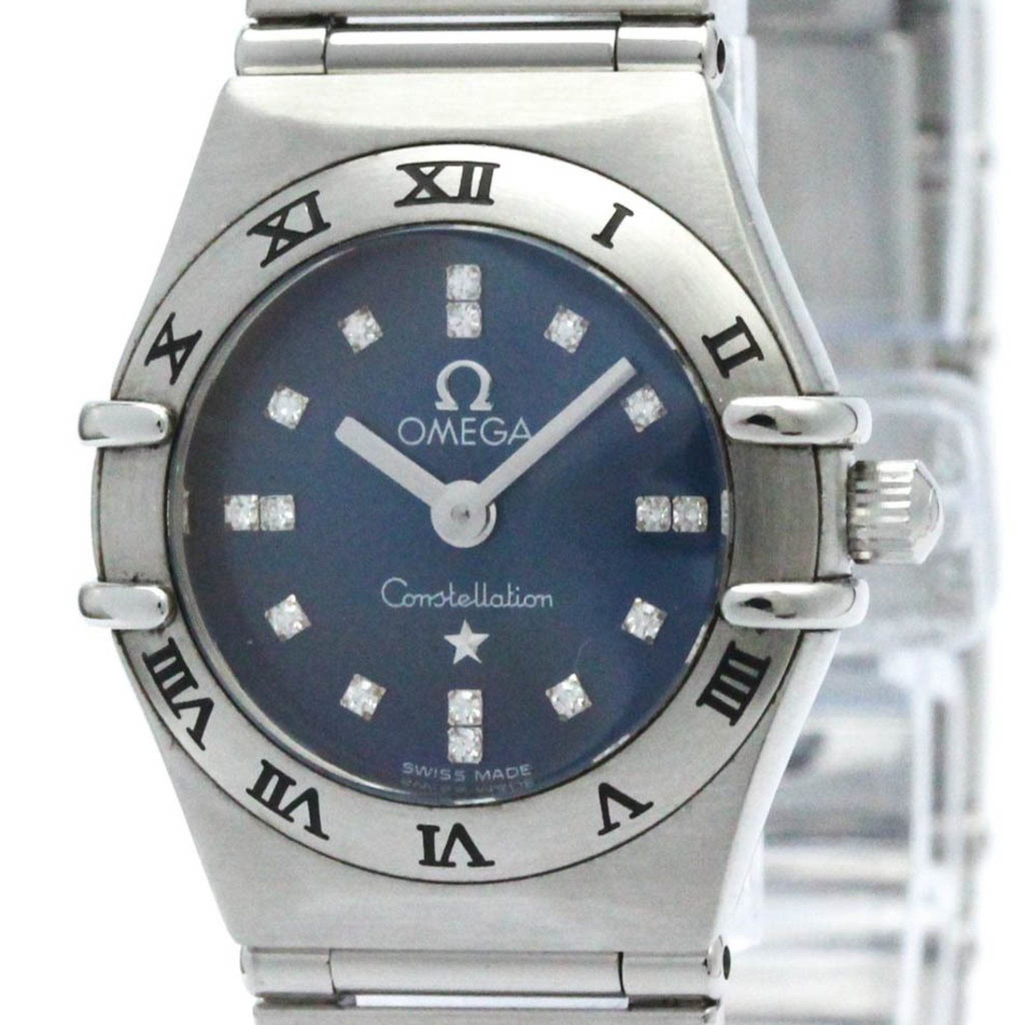 OMEGA Constellation Cindy Crawford LTD Edition Diamond Watch 1563.86