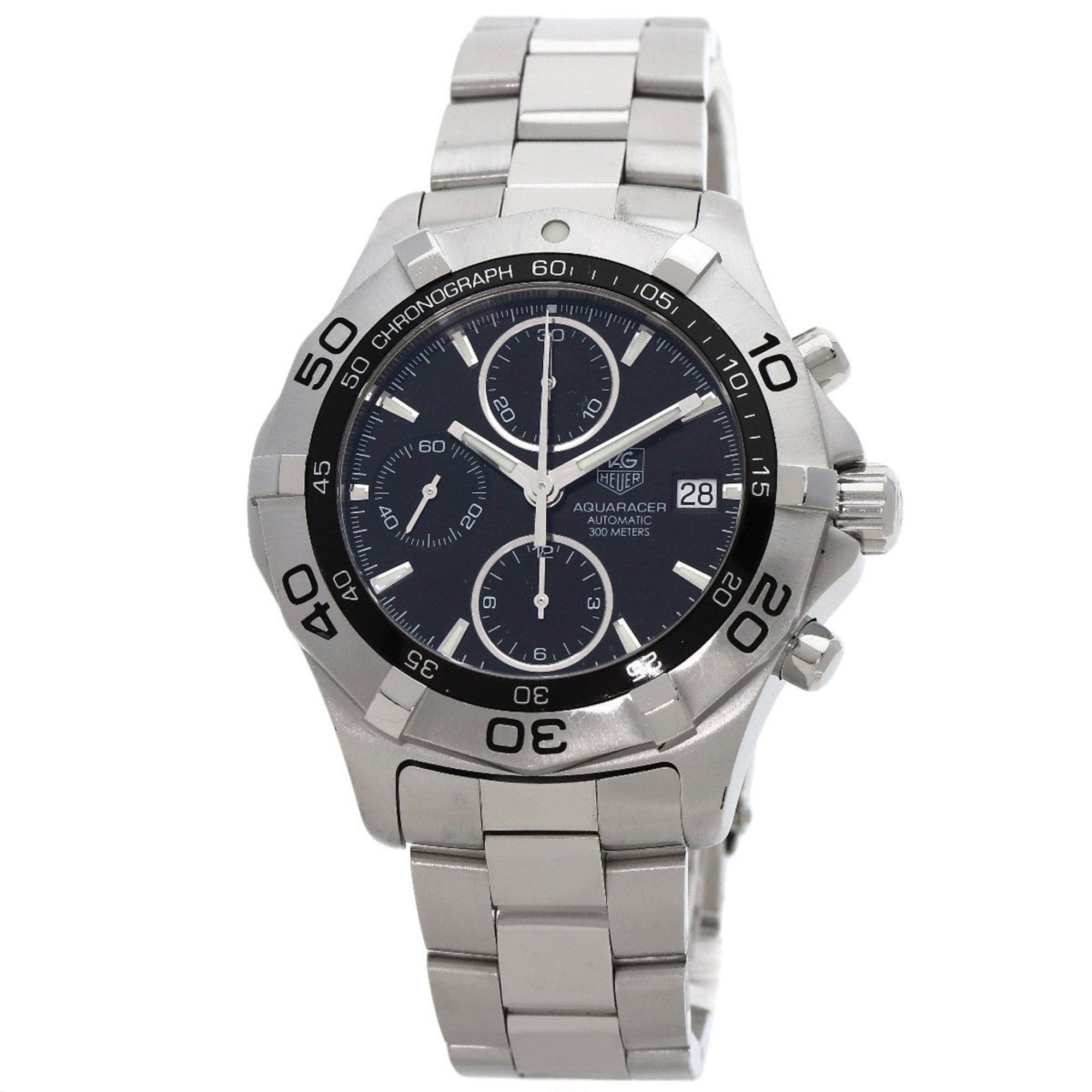 TAG Heuer CAF2110 Aquaracer Chronograph Watch, Stainless Steel/SS, Men's