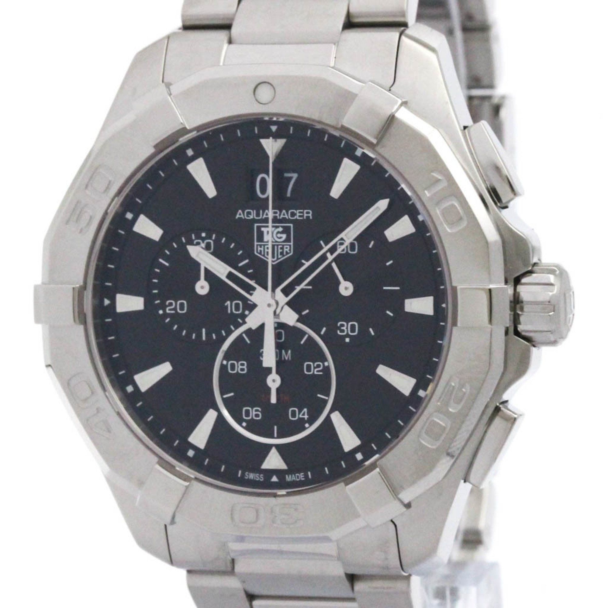 TAG HEUER Aquaracer Chronograph 300M Quartz Mens Watch CAY1110 Polished