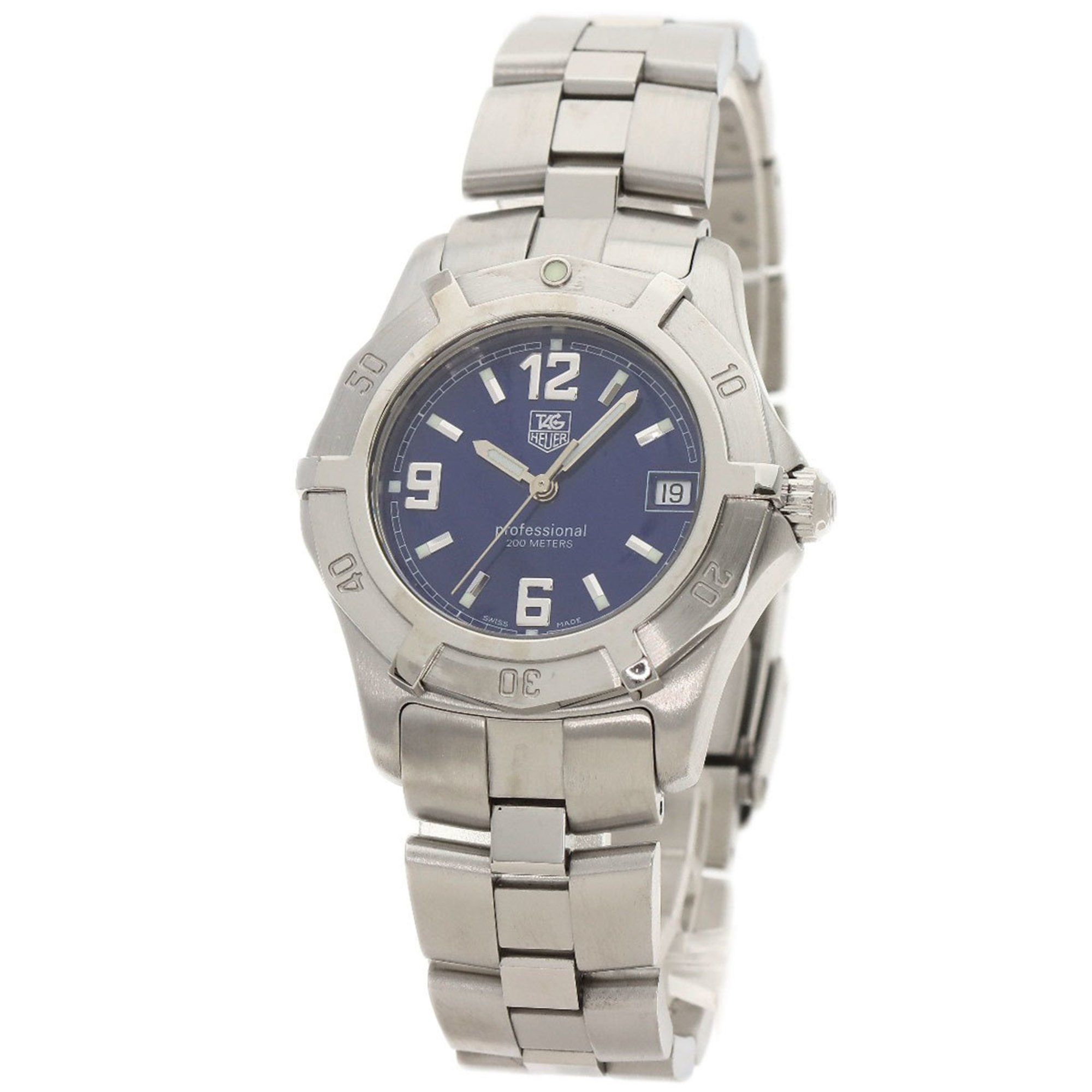 TAG Heuer WN1212 Professional Exclusive Watch Stainless Steel SS Boys