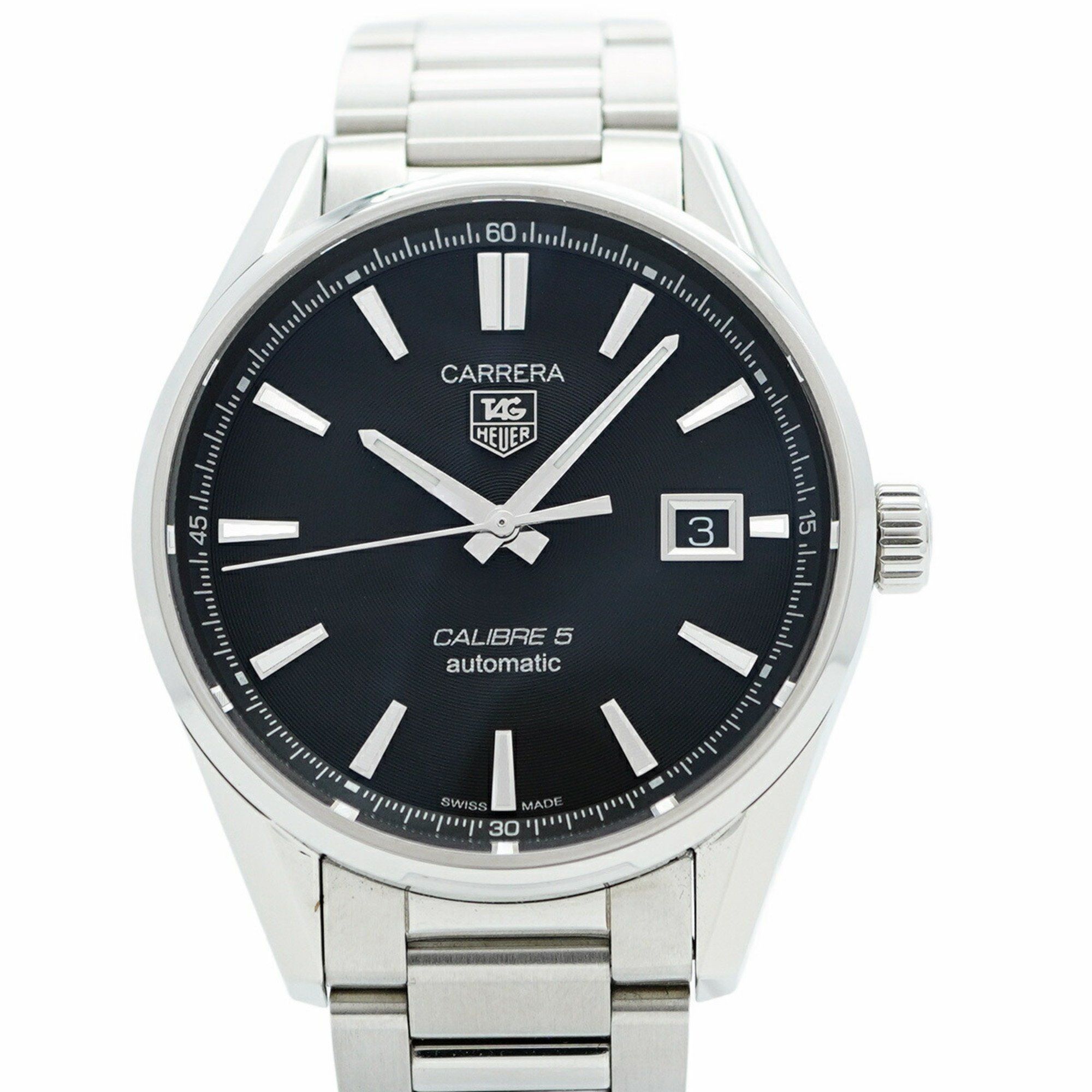 TAG Heuer Carrera WAR211A-1 Black Dial Men's Watch