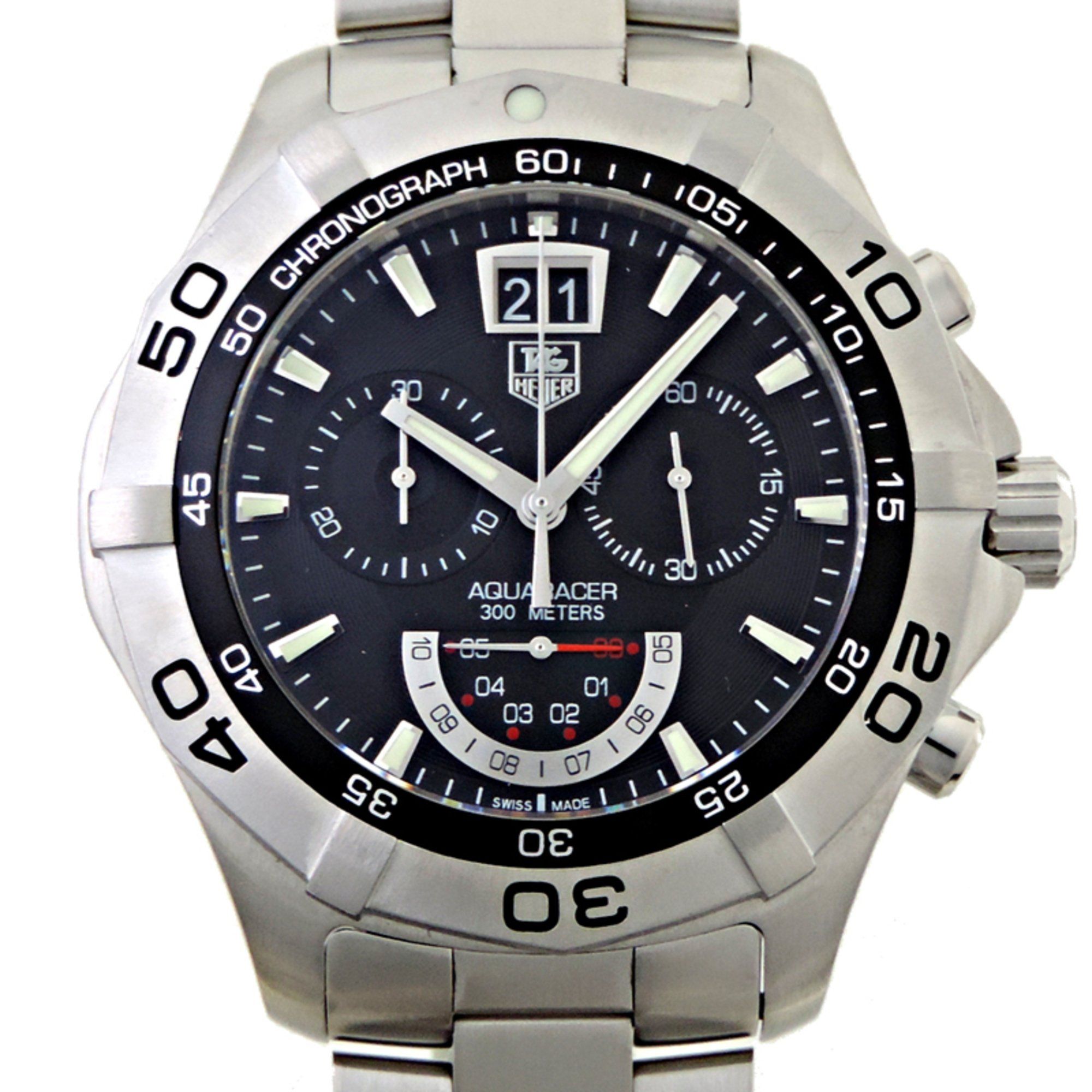 TAG Heuer Aquaracer Chronograph Grand Date Men's Watch CAF101A.BA0821