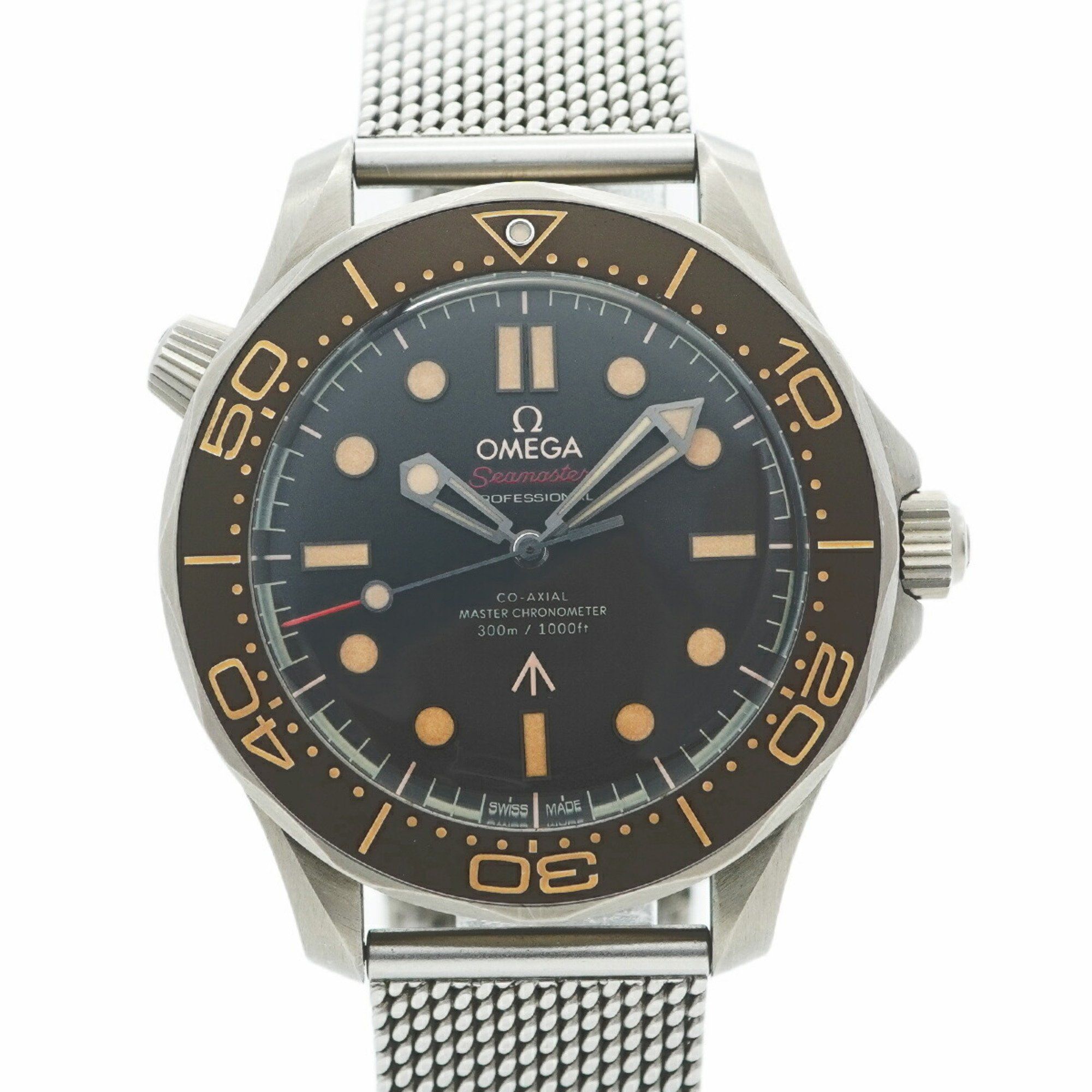 Omega Seamaster 210.90.42.20.01.001 Brown Dial Men's Watch