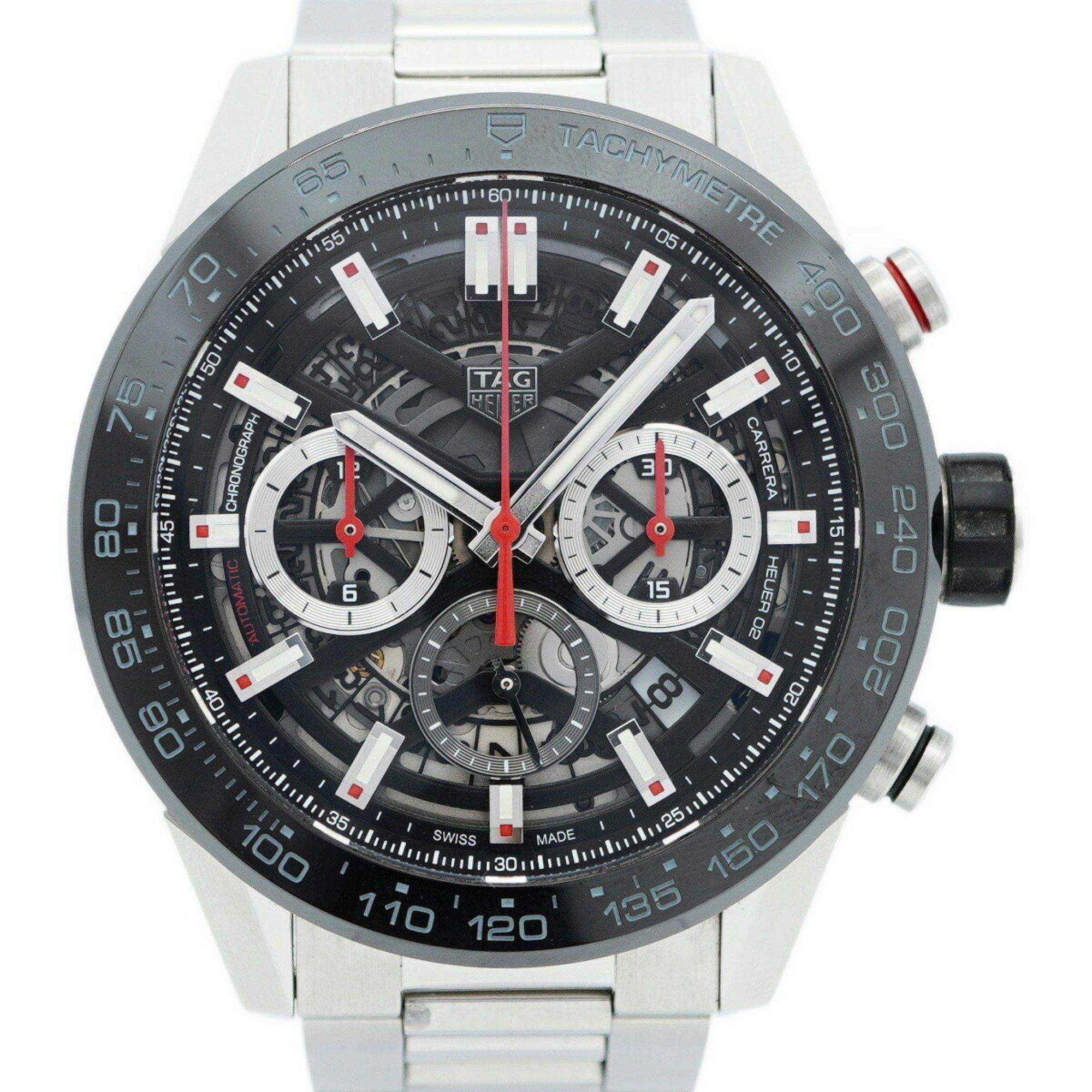 TAG Heuer Carrera CBG2A10 Skeleton Dial Men's Watch