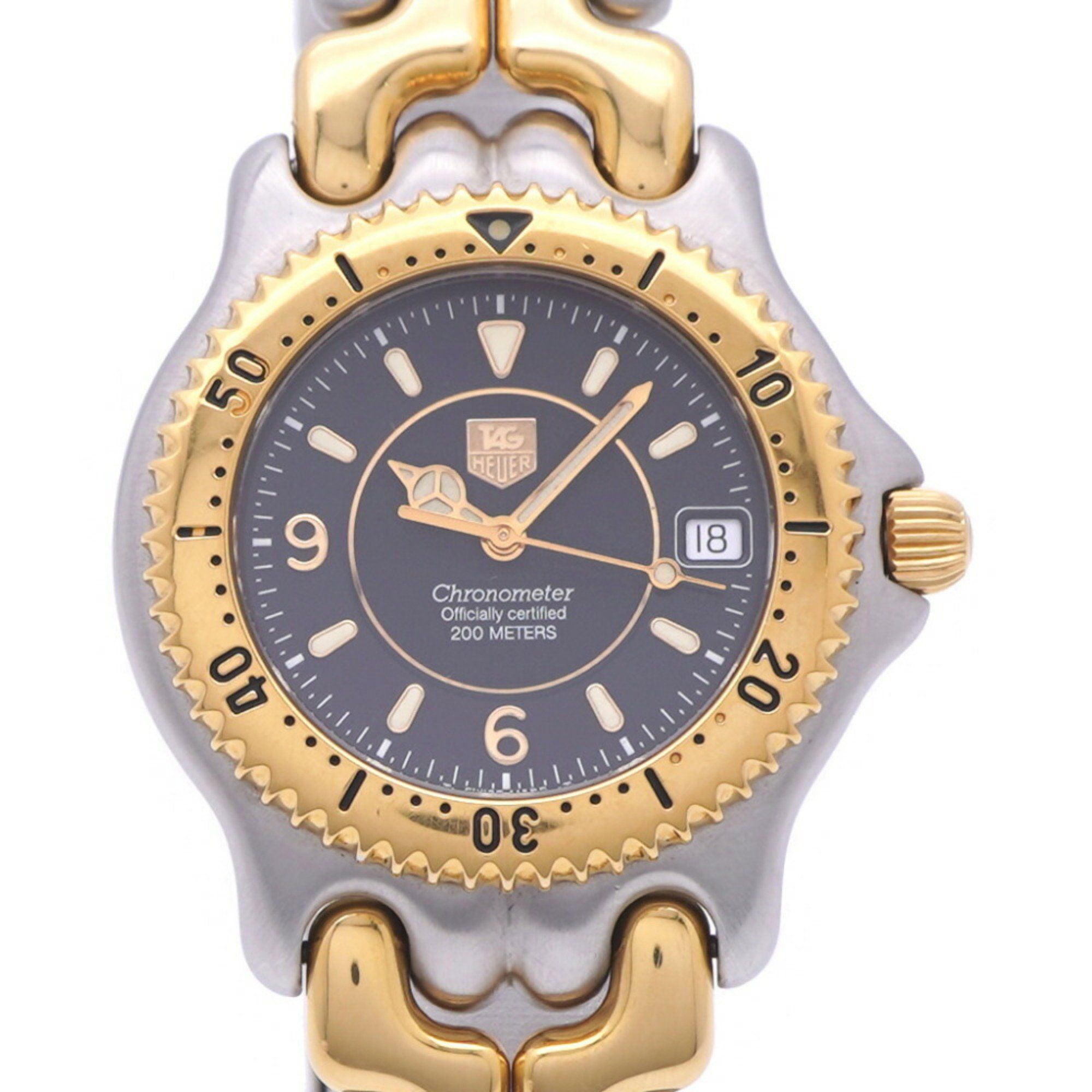 TAG Heuer Cell Series Chronometer WG5122-P0 Automatic Watch, Stainless Steel, Two-tone Black Dial, 1