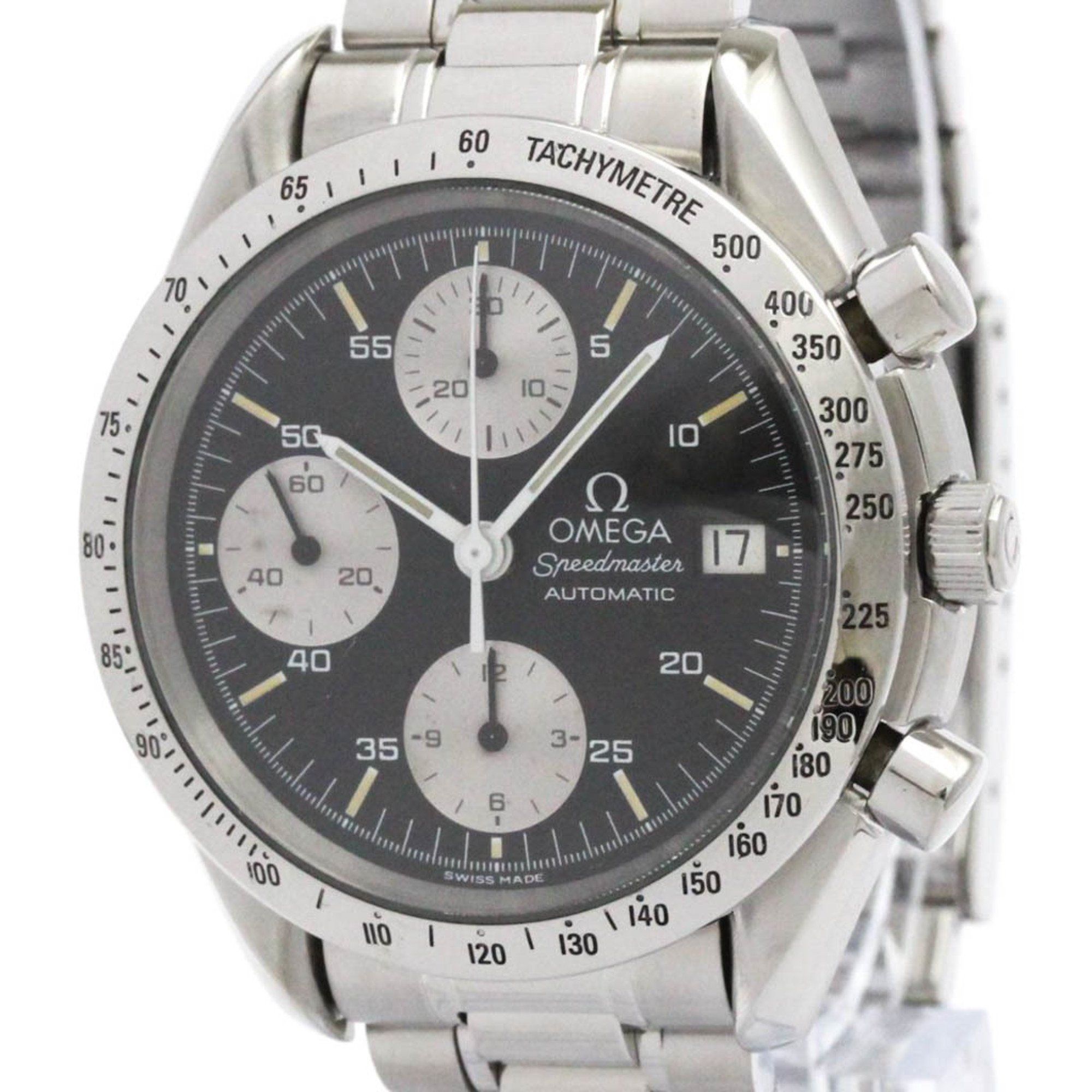 OMEGA Speedmaster Date Steel Automatic Mens Watch 3511.50 Polished