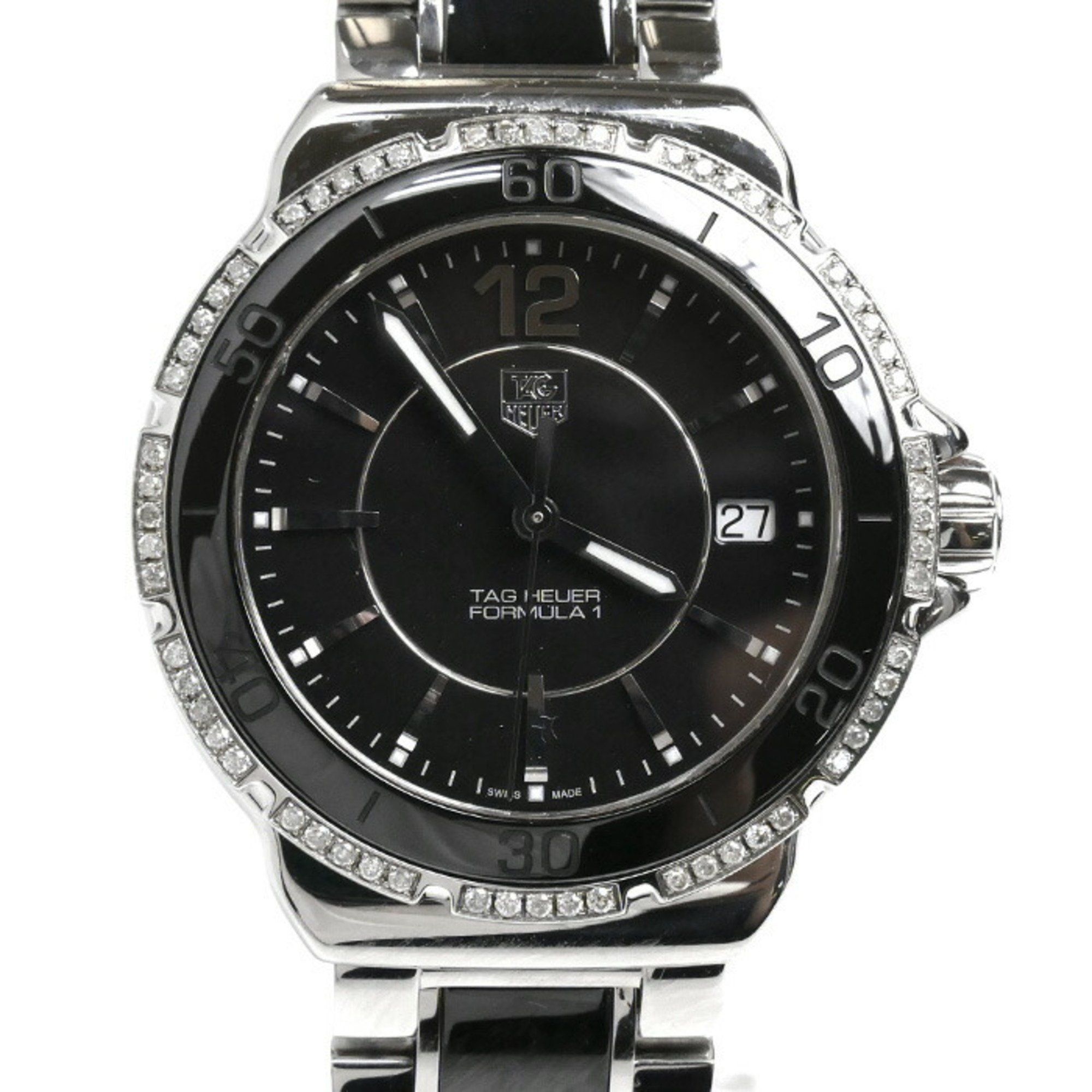 TAG HEUER Formula 1 Diamond Watch, Battery-Powered, Women's, WAH1212.BA0859