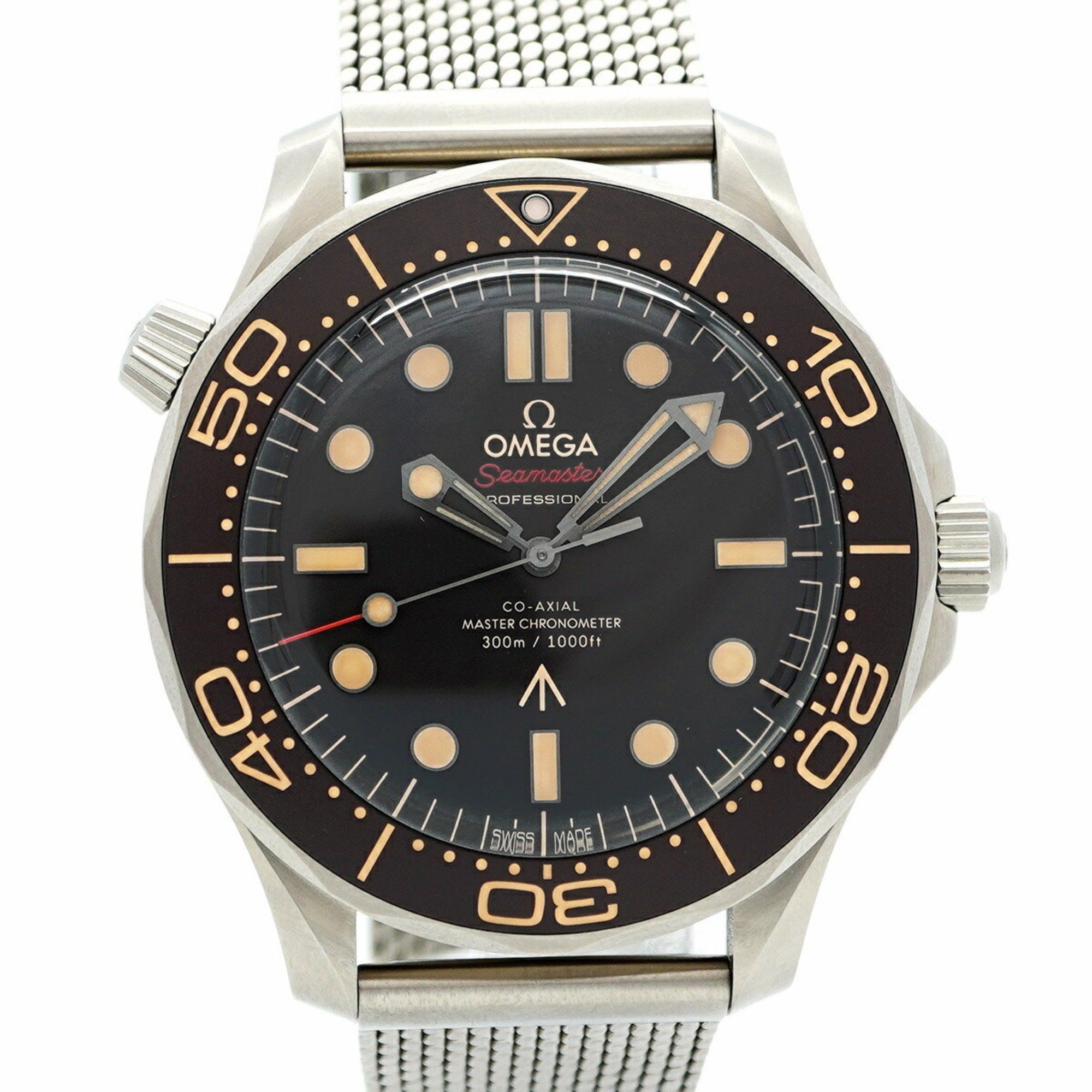 Omega Seamaster 210.90.42.20.01.001 Brown Dial Men's Watch