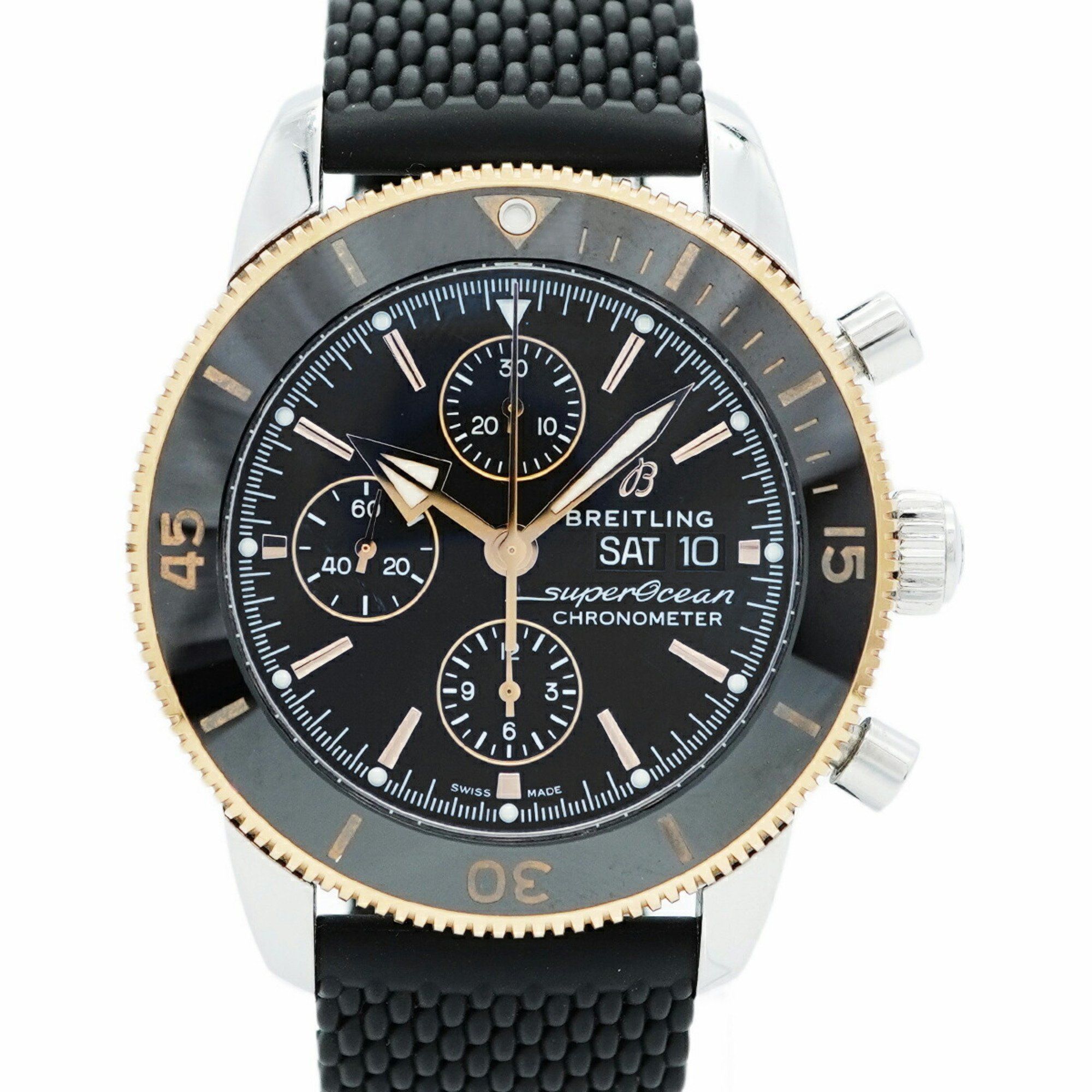 Breitling Superocean Heritage U13313 Black Dial Men's Watch