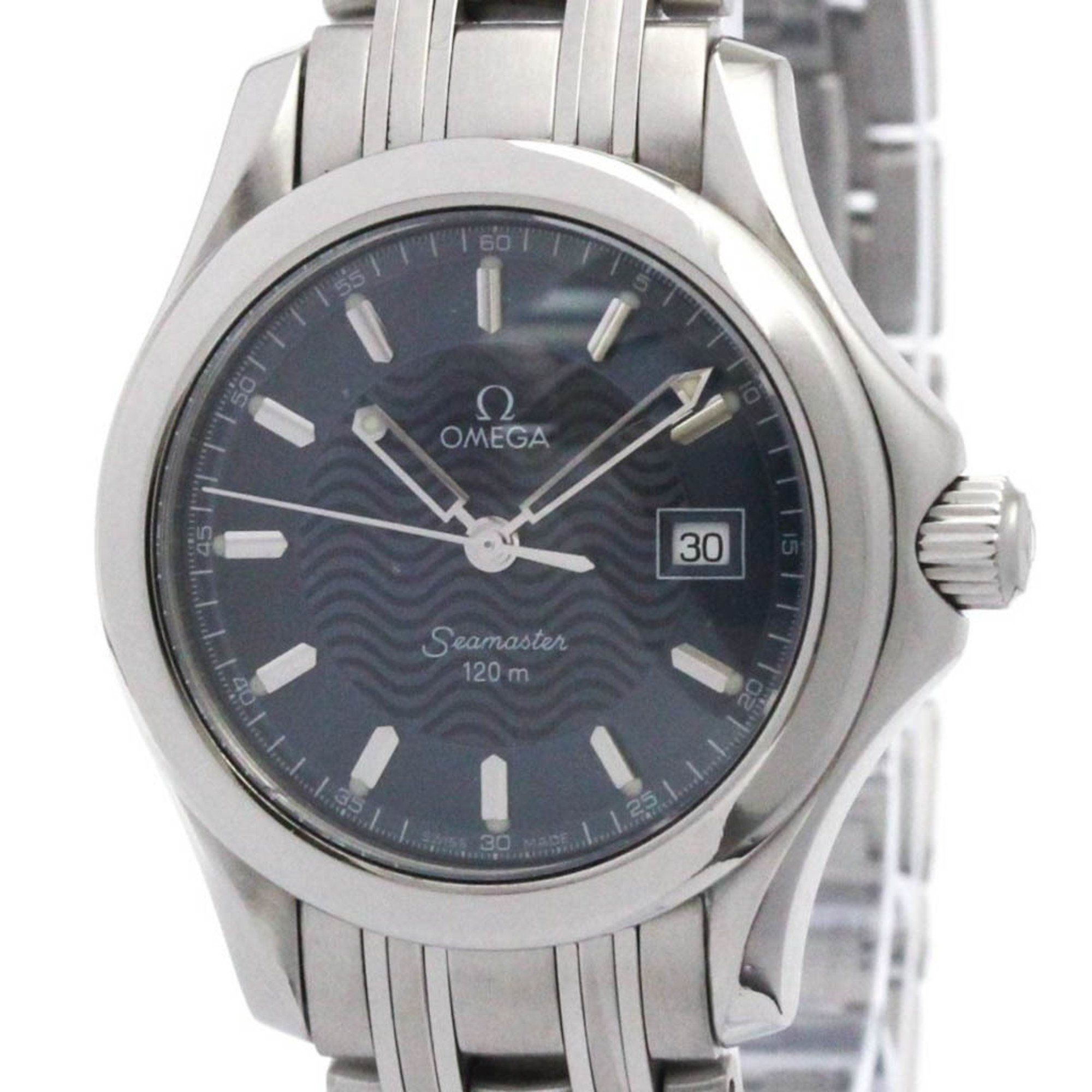 OMEGA Seamaster 120M Steel Quartz Ladies Watch 2571.81 Polished