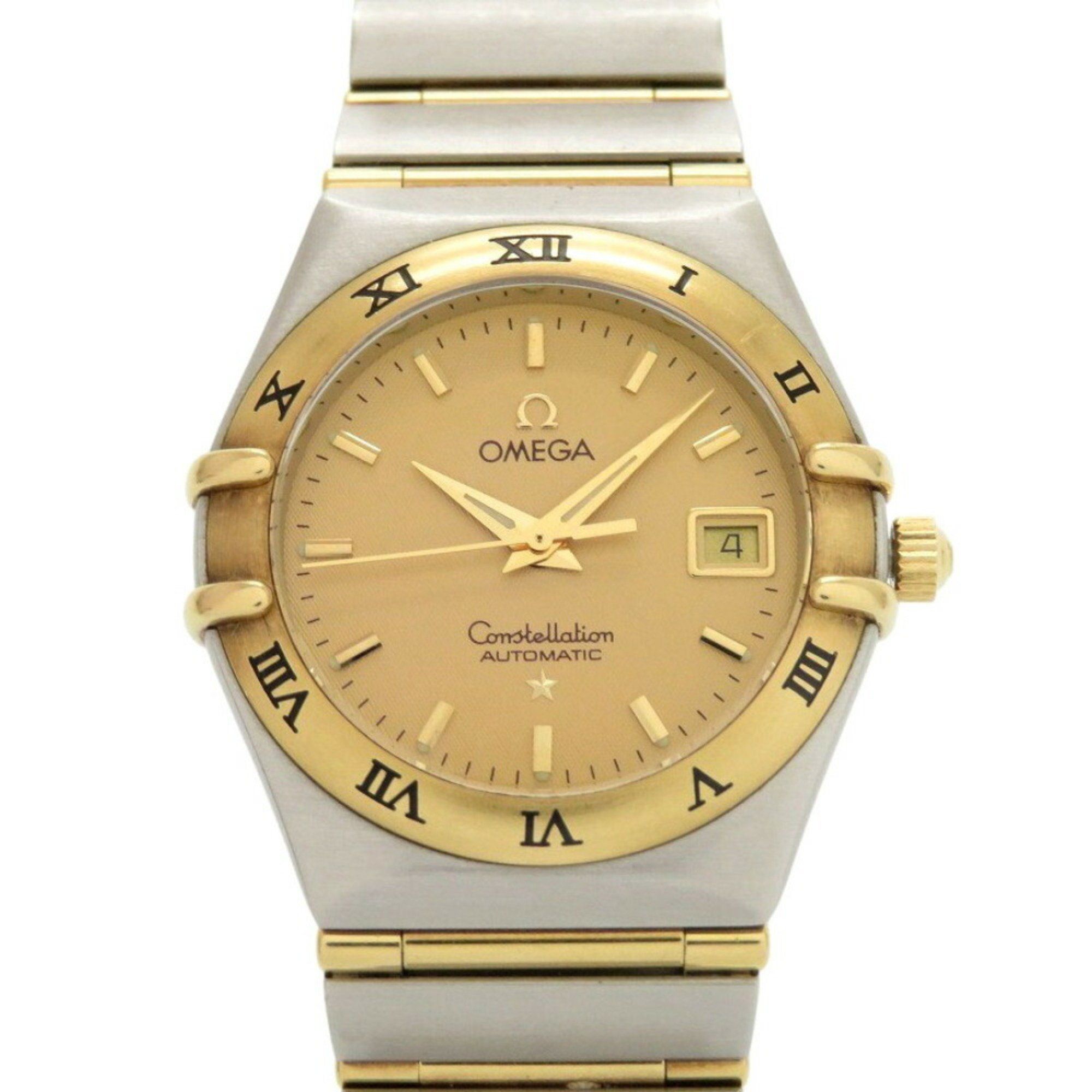 Omega Constellation Full Bar 1292.10 SS Gold Watch Automatic 0038OMEGA