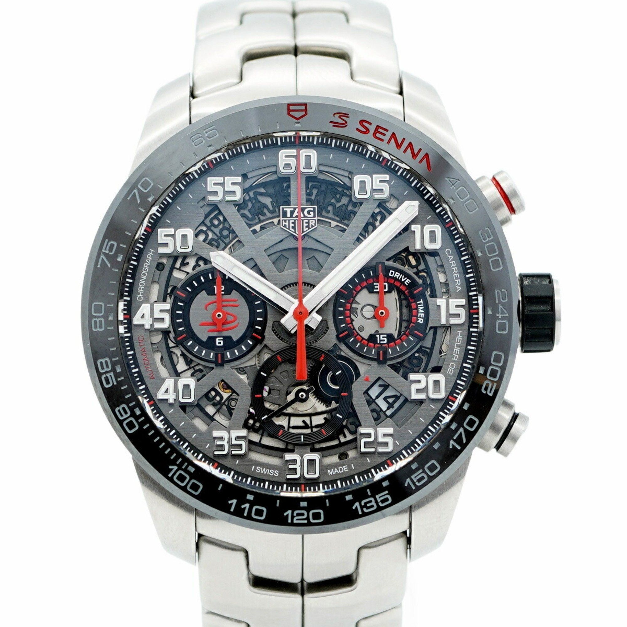 TAG Heuer Carrera CBG2013 Skeleton Dial Men's Watch