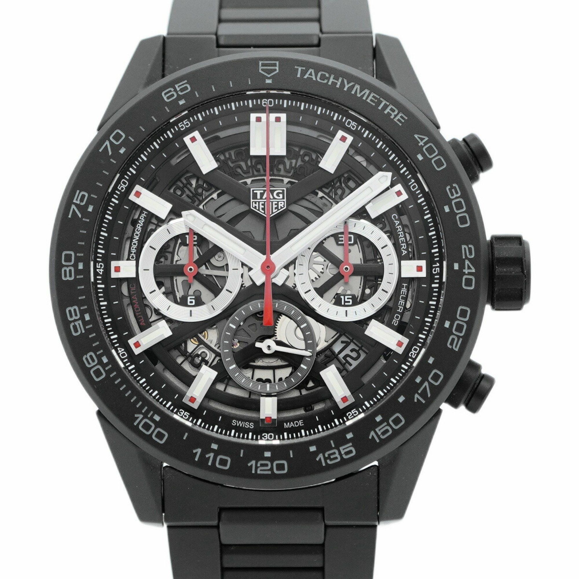 TAG Heuer Carrera CBG2A90 Black Dial Men's Watch
