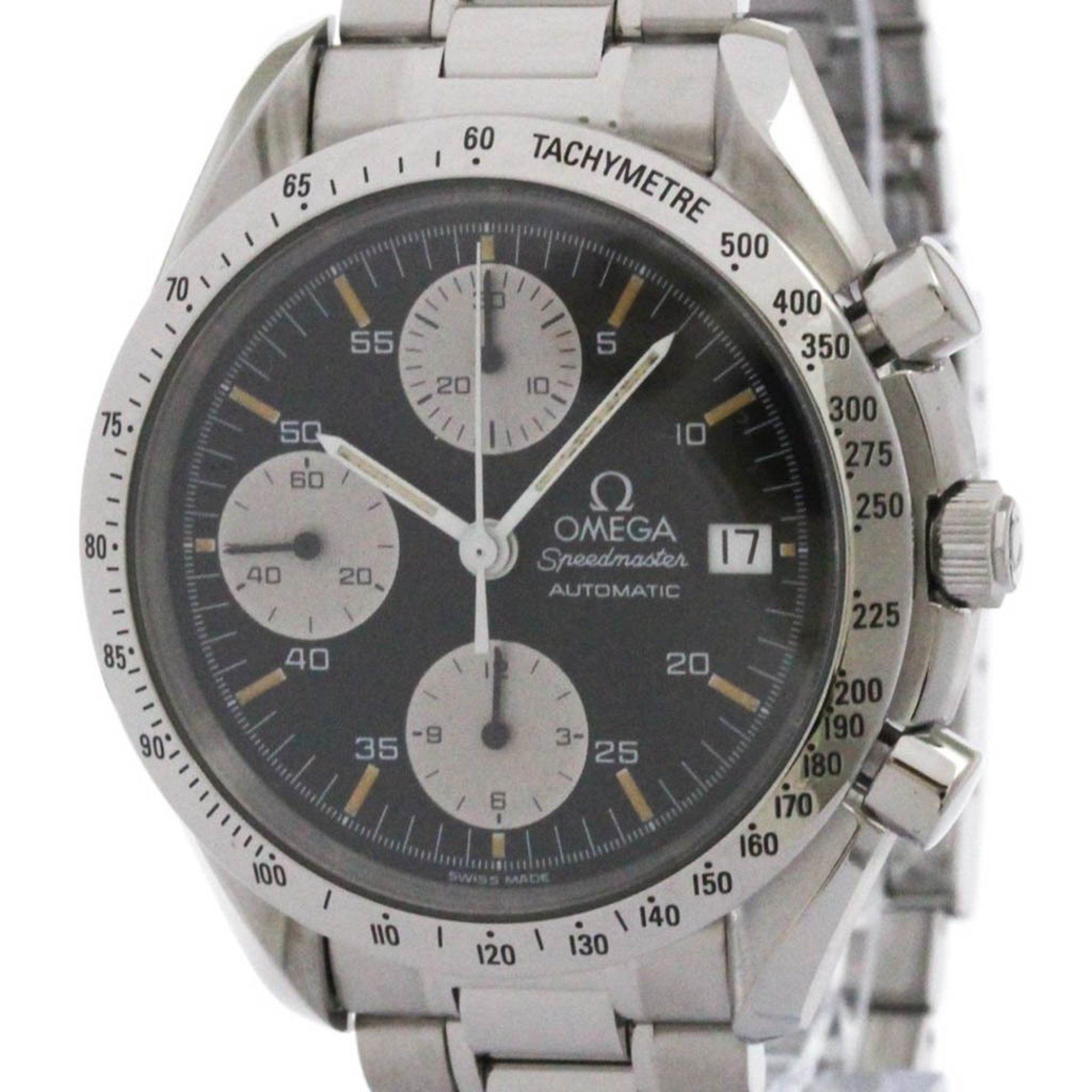 OMEGA Speedmaster Date Steel Automatic Mens Watch 3511.50 Polished