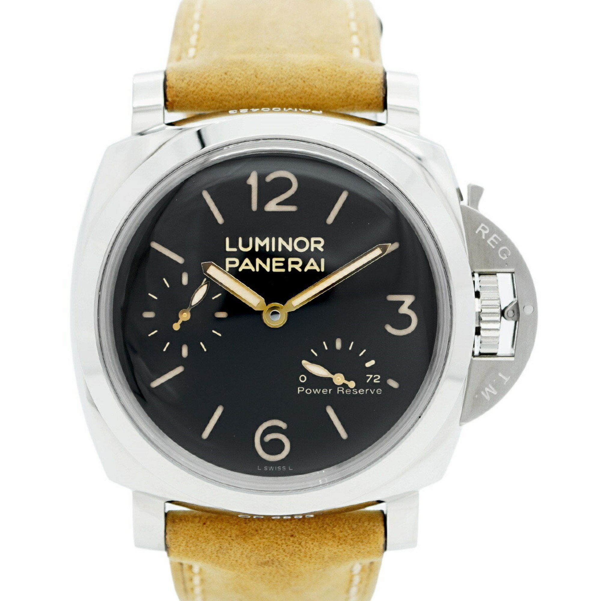 Officine Panerai Luminor PAM00423 Black Dial Men's Watch
