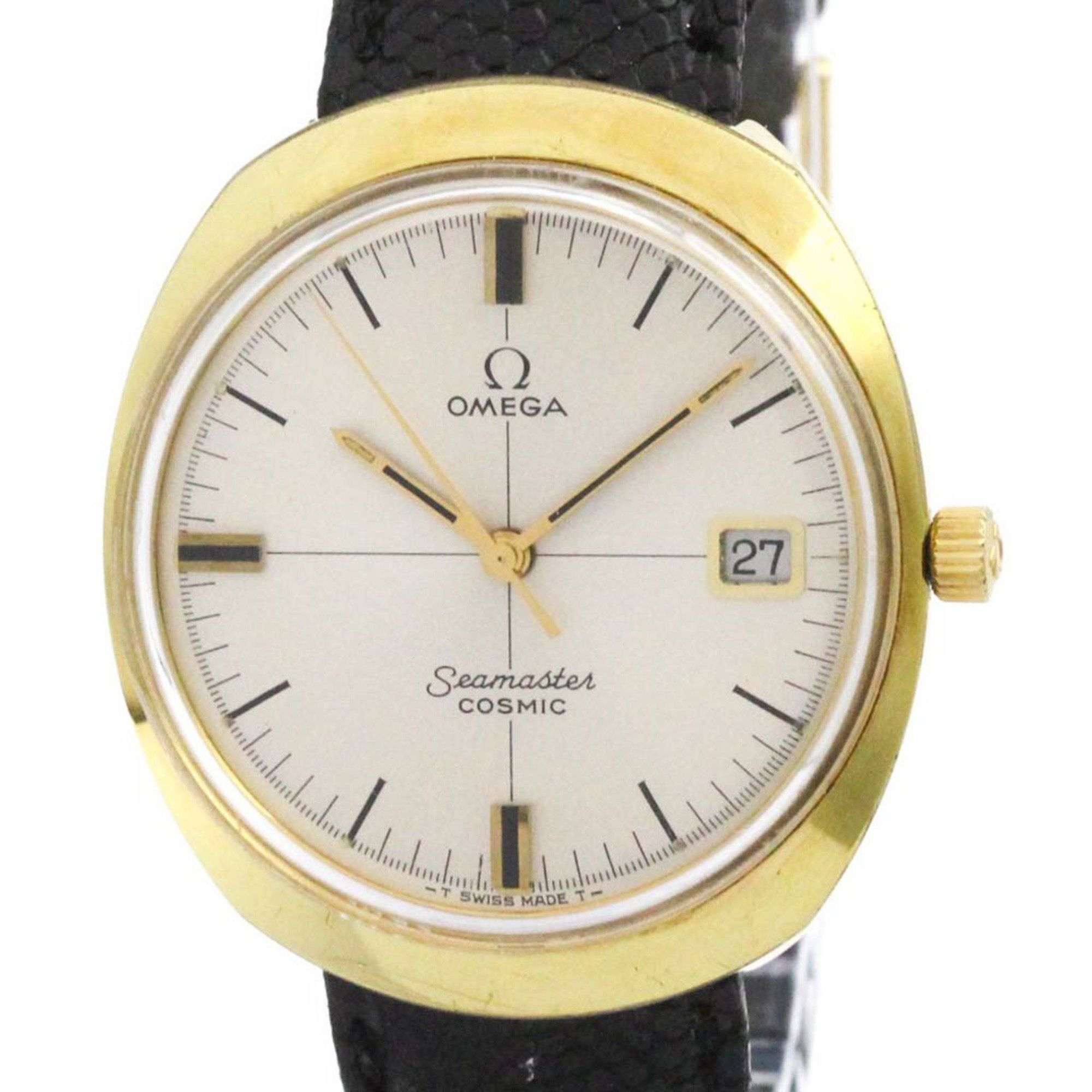 OMEGA Seamaster Cosmic Cal.621 Gold Plated Automatic Mens Watch 166.026