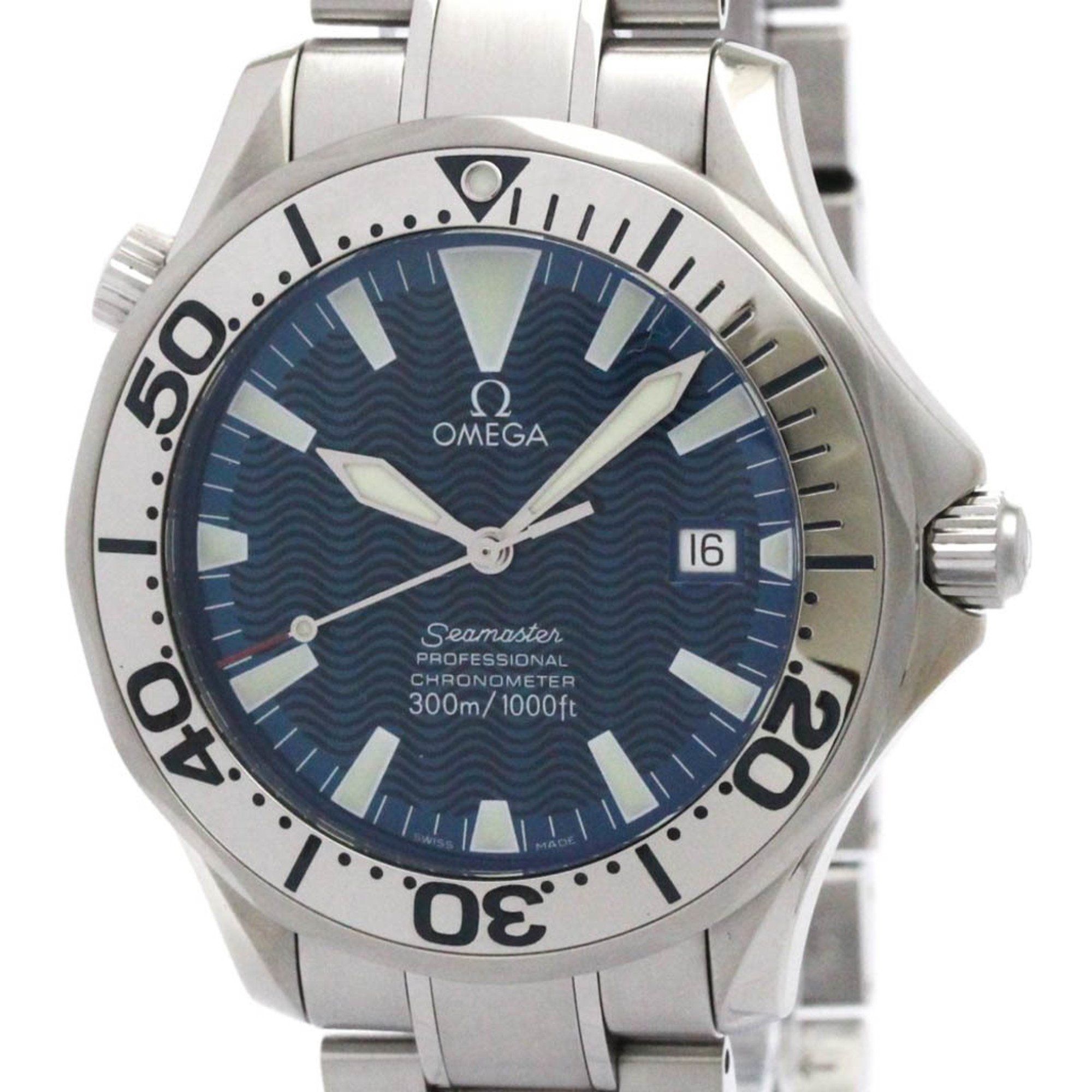 OMEGA Seamaster Professional 300M Automatic Mens Watch 2255.80 Polished