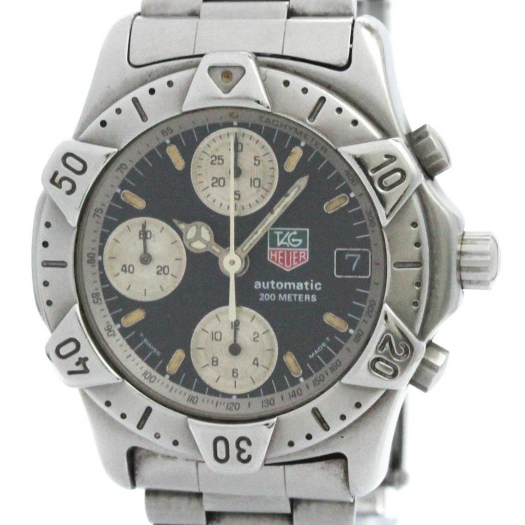 TAG HEUER Chronograph Diver Steel Automatic Mens Watch 740.306