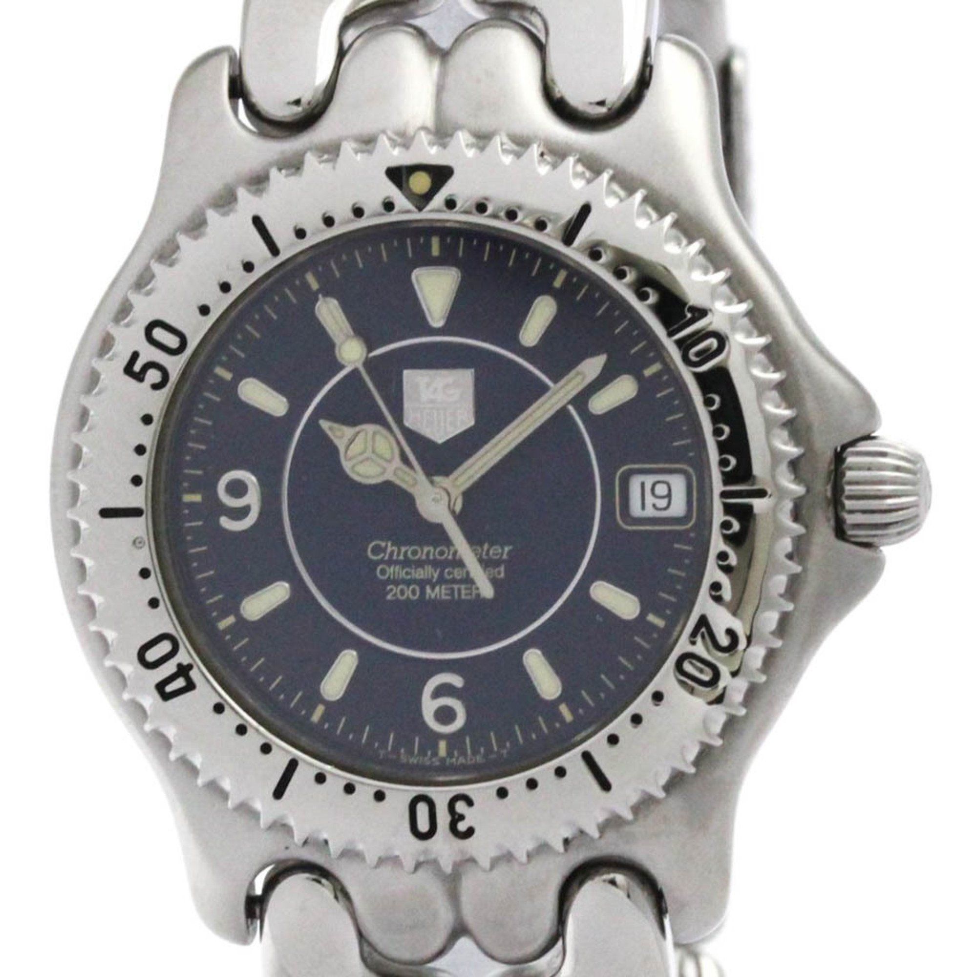 TAG HEUER Sel 200M Chronometer Automatic Mens Watch WG5114 Polished