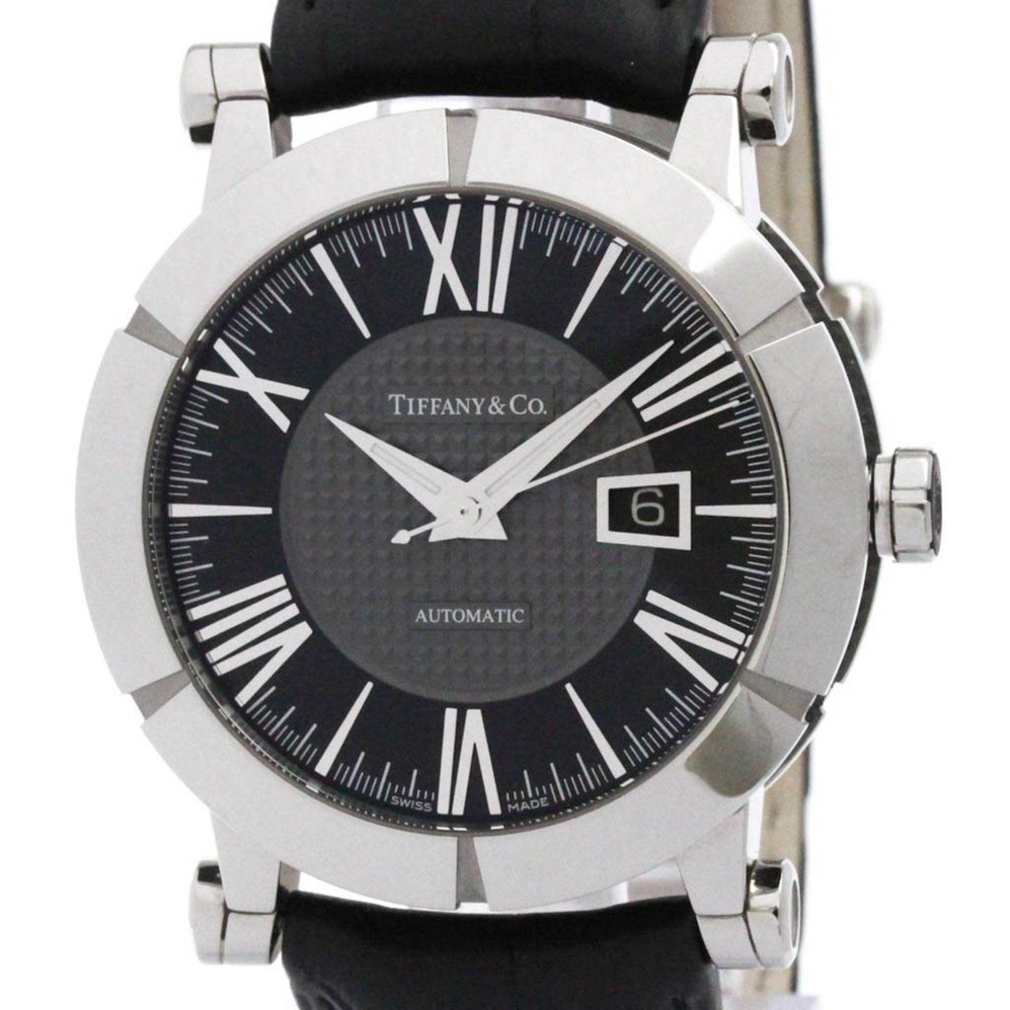 TIFFANY Atlas Gent Steel Automatic Watch Z1000.70.12A10A71A Polished