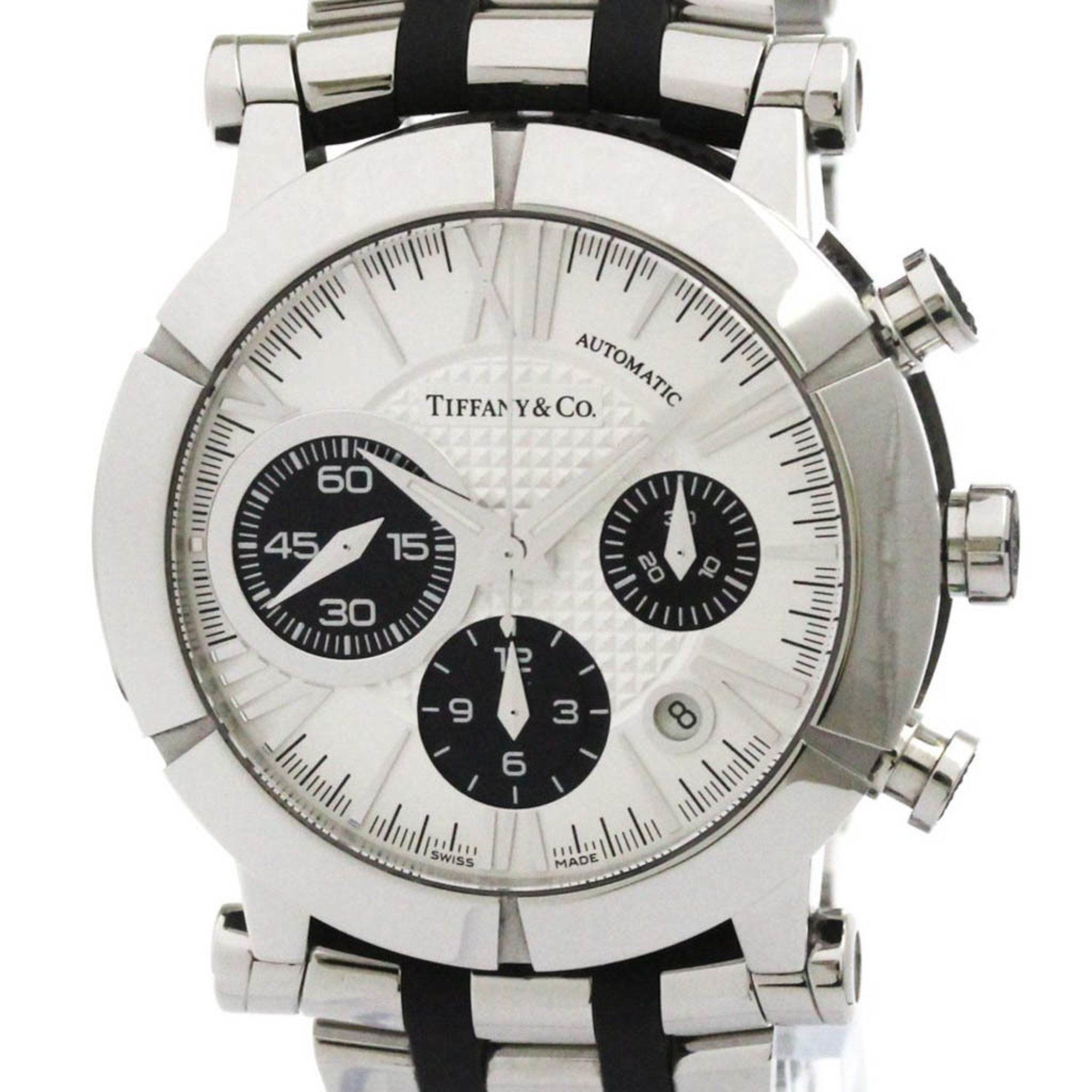 TIFFANY Atlas Gent Steel Automatic Watch Z1000.82.12A21A00A Polished