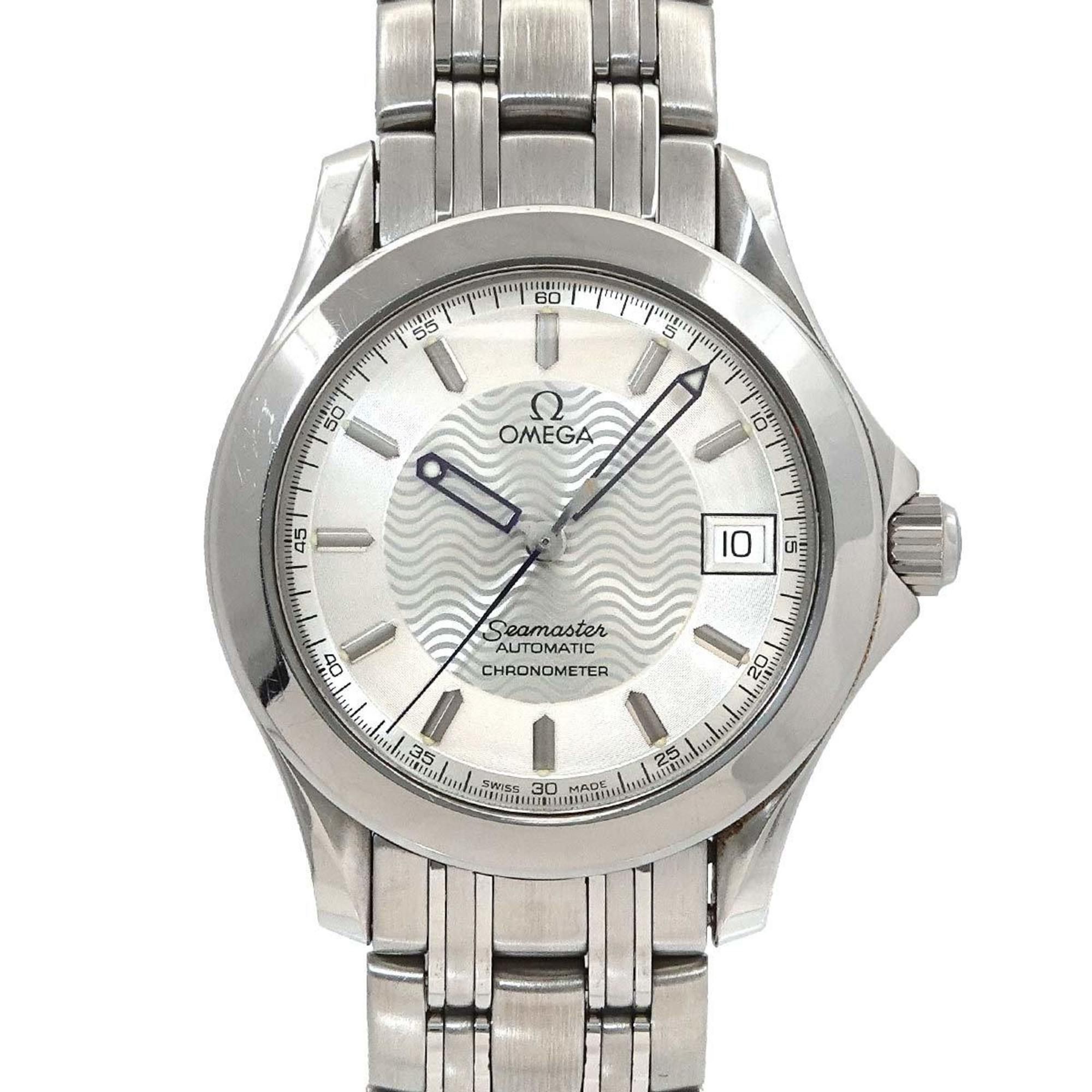 OMEGA Seamaster 120 Chronometer 2501 31 Men's Watch Silver Date Automatic