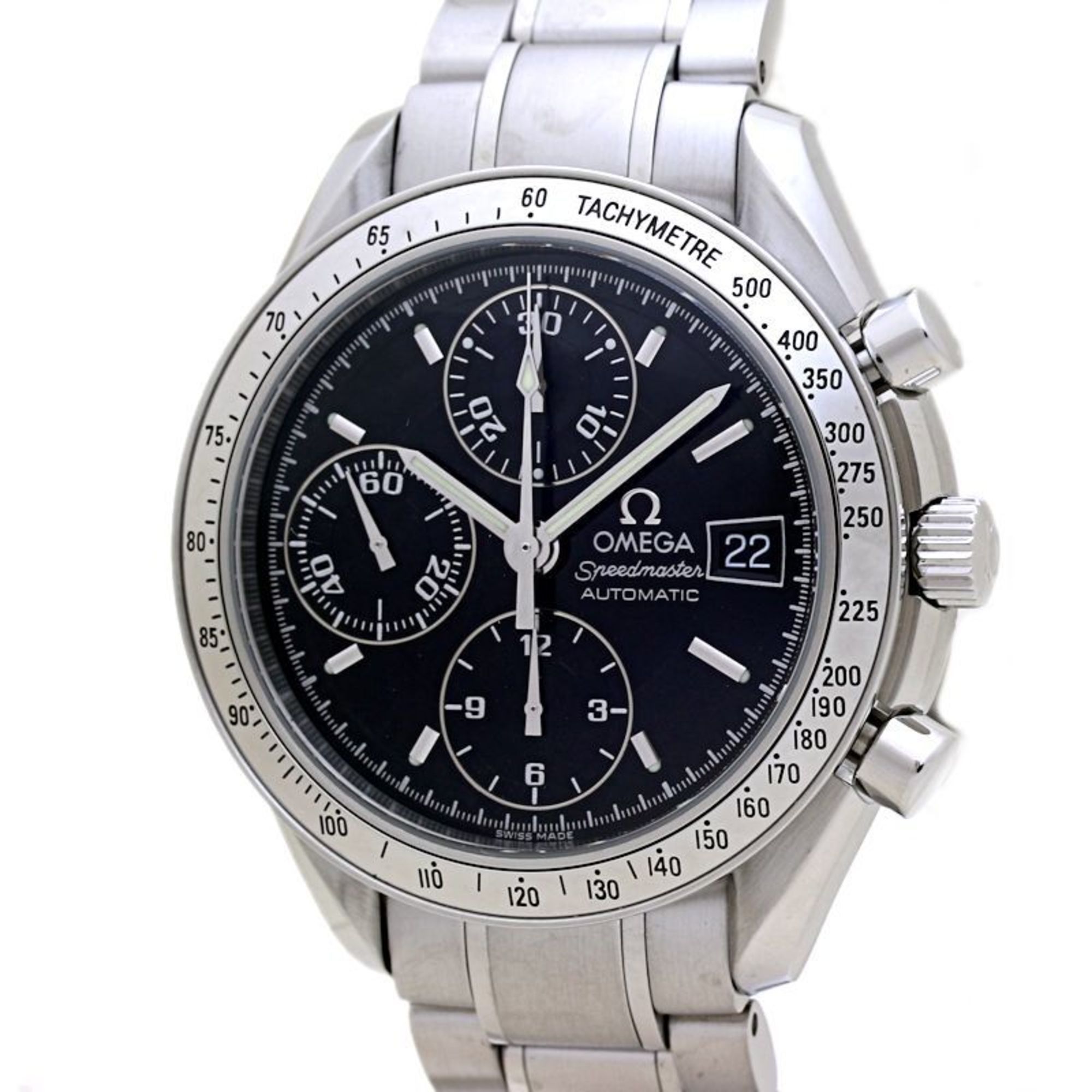 OMEGA Speedmaster Date 3513.50.00 Men's Stainless Steel Watch 40154