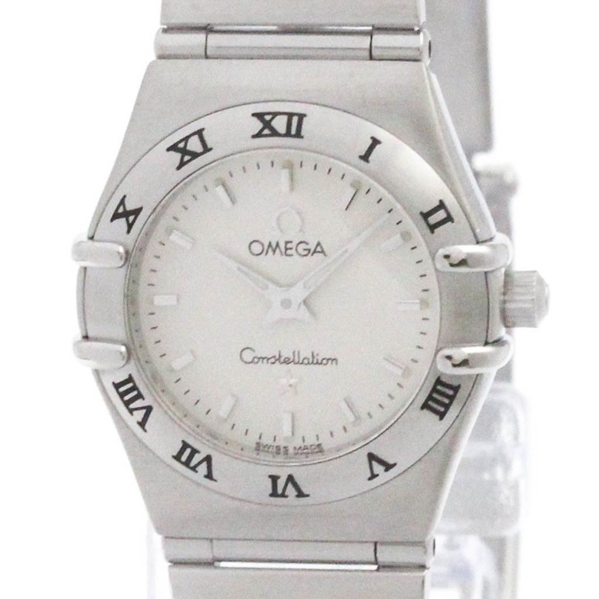 OMEGA Constellation Steel Quartz Ladies Watch 1562.30 Polished
