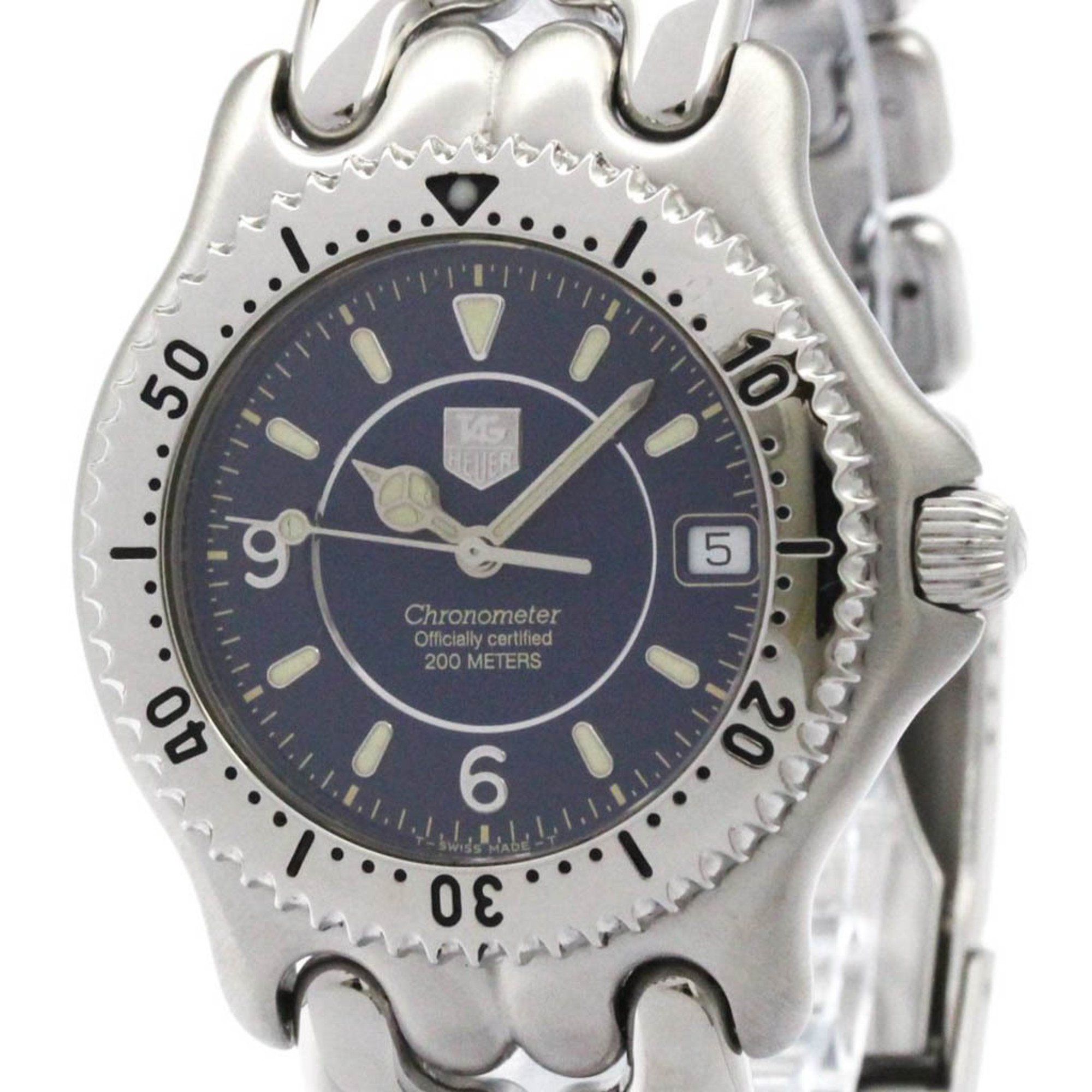 TAG HEUER Sel 200M Chronometer Automatic Mens Watch WG5114 Polished