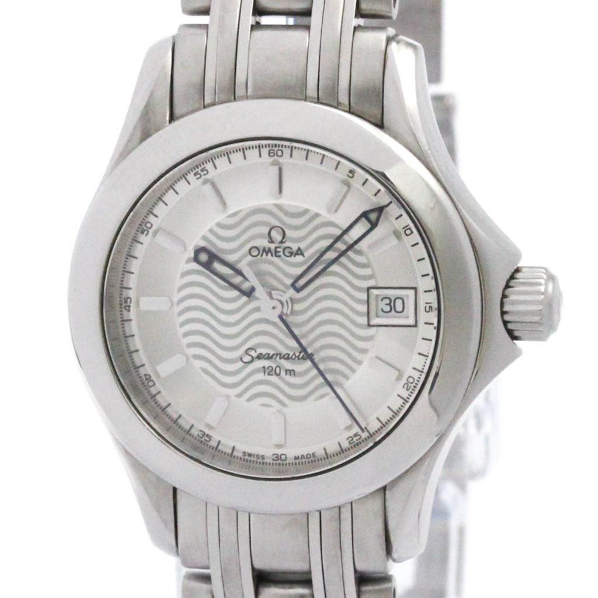 OMEGA Seamaster 120M Steel Quartz Ladies Watch 2571.31 Polished