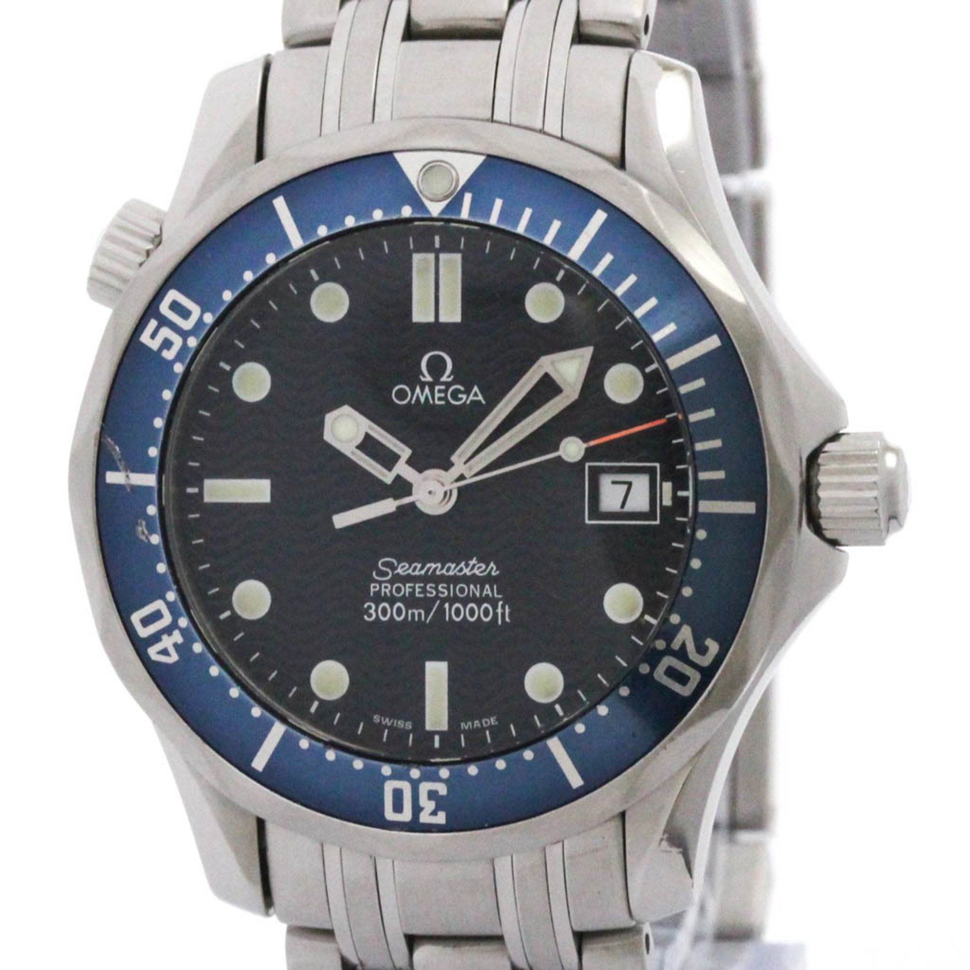 OMEGA Seamaster Professional 300M Steel Mid Size Watch 2561.80 Polished