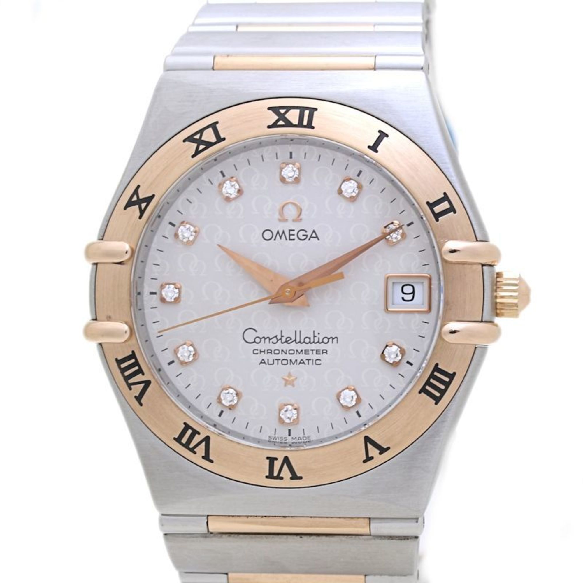 OMEGA Constellation 11P Diamond 1304.35.00 50th Anniversary Model Men's Watch in 18KRG Rose Gold and