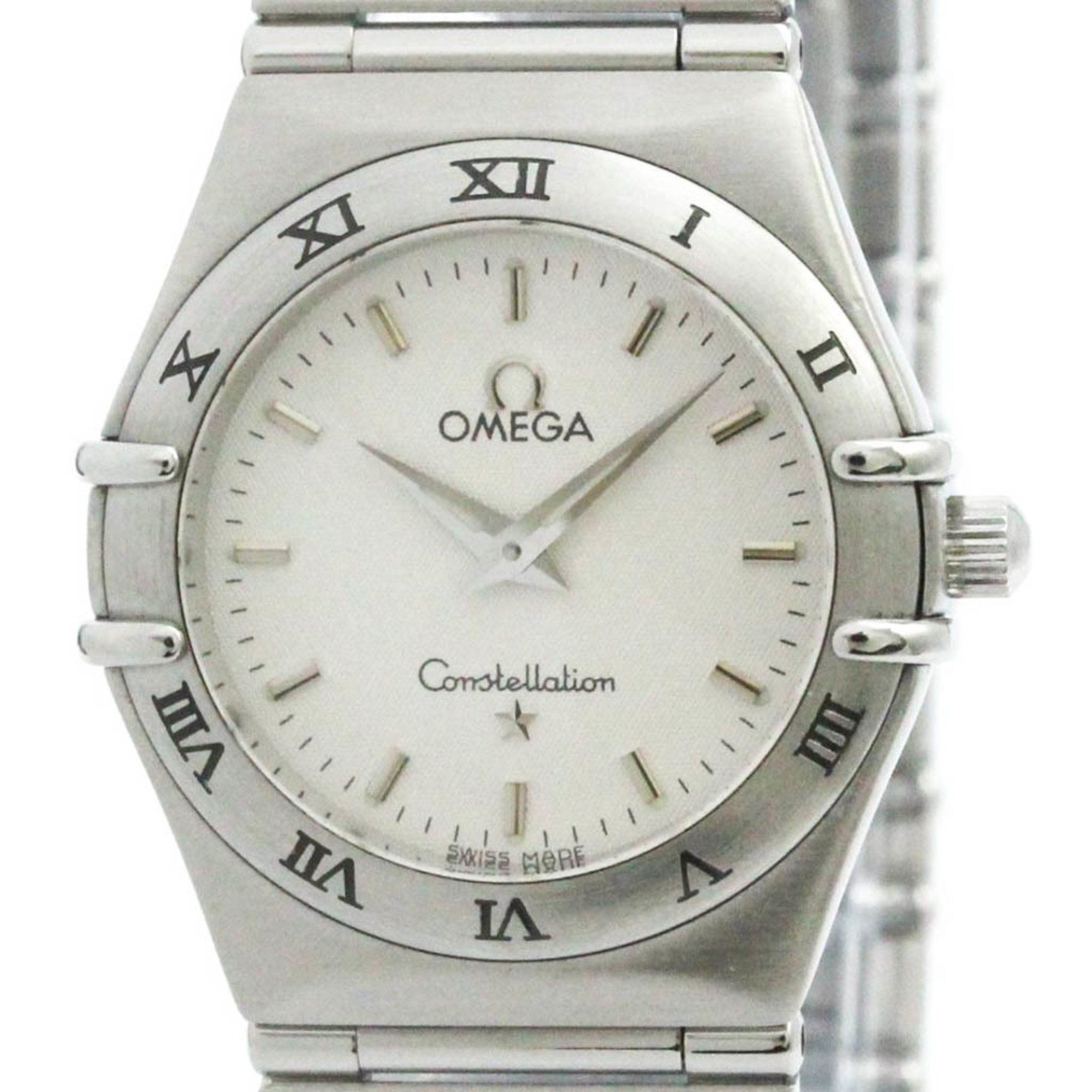 Polished OMEGA Constellation Steel Quartz Ladies Watch 1572.30