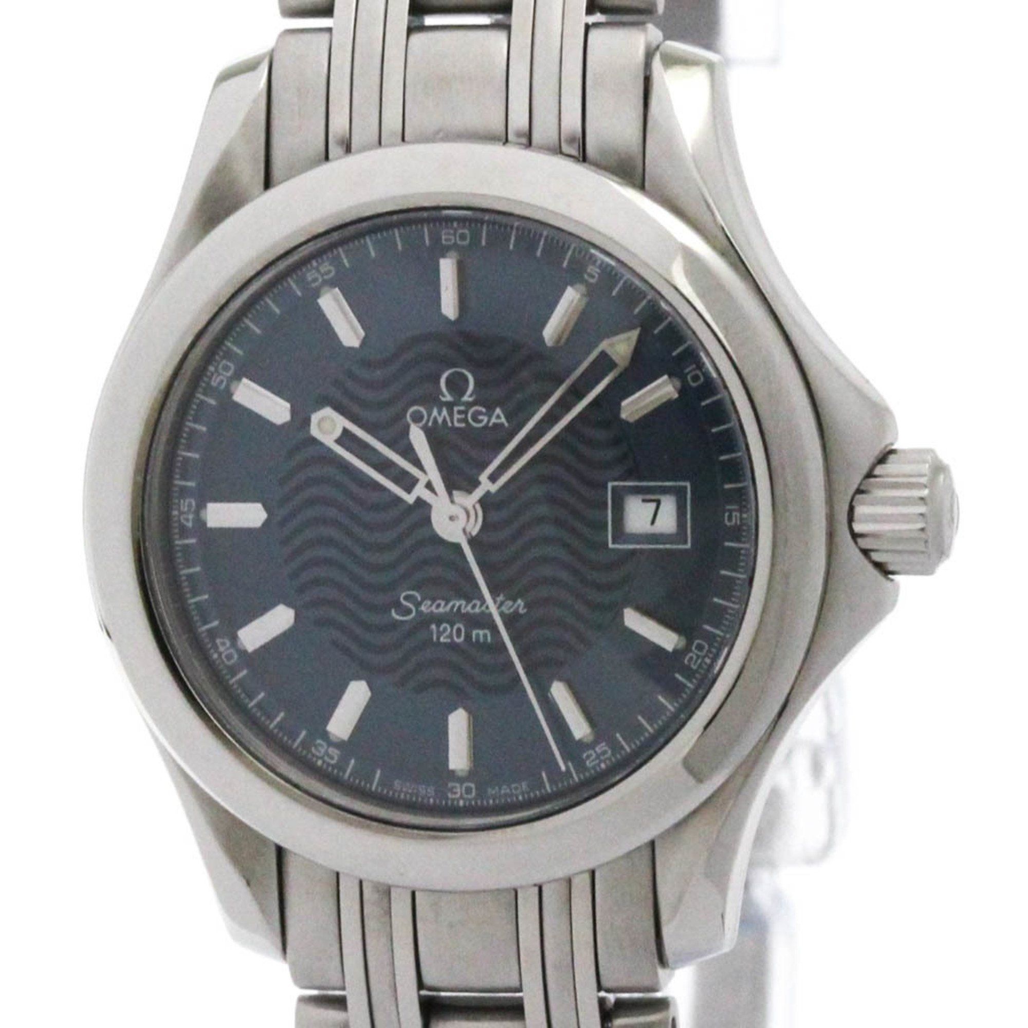 OMEGA Seamaster 120M Steel Quartz Ladies Watch 2571.81 Polished