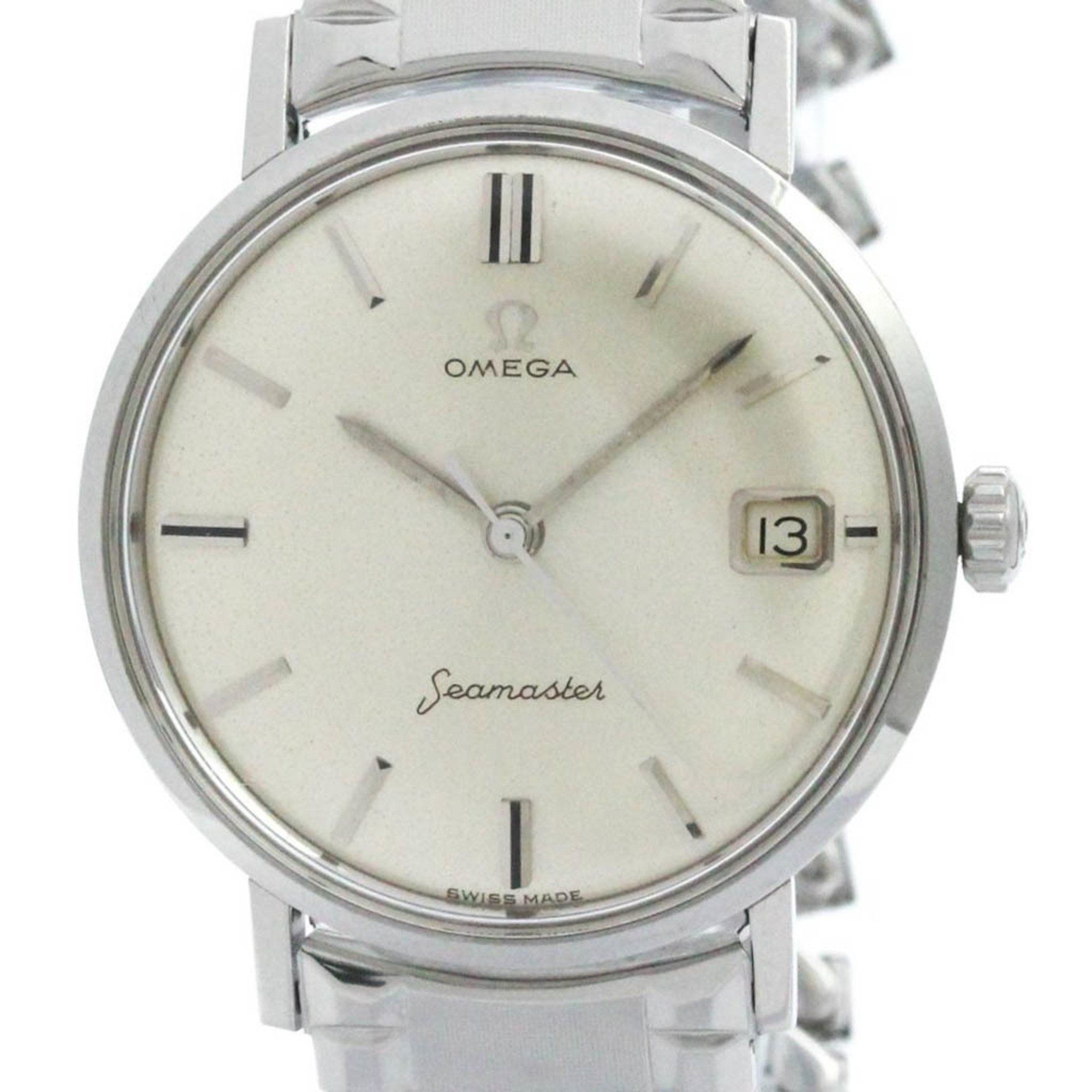 Vintage OMEGA Seamaster Cal.641 Steel Hand-Winding Mens Watch 14775
