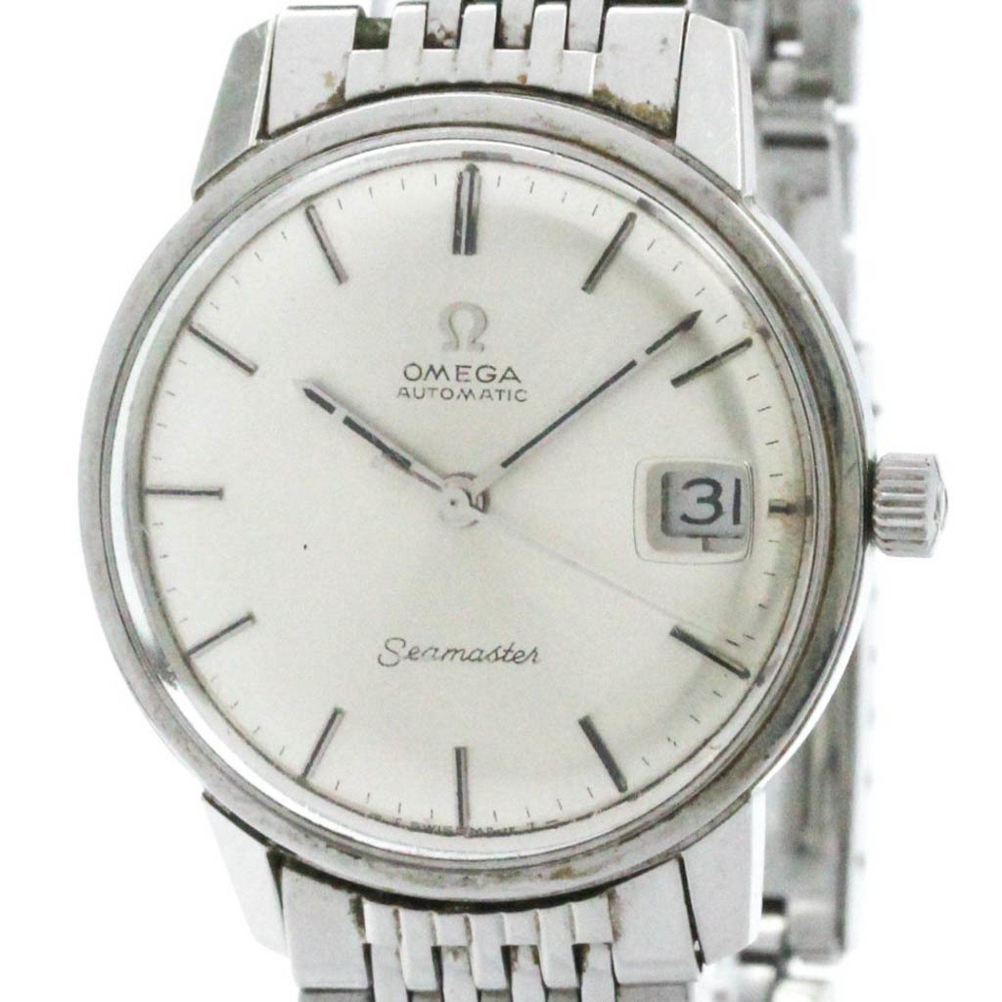 Vintage OMEGA Seamaster Cal.565 Steel Mens Watch 166.037