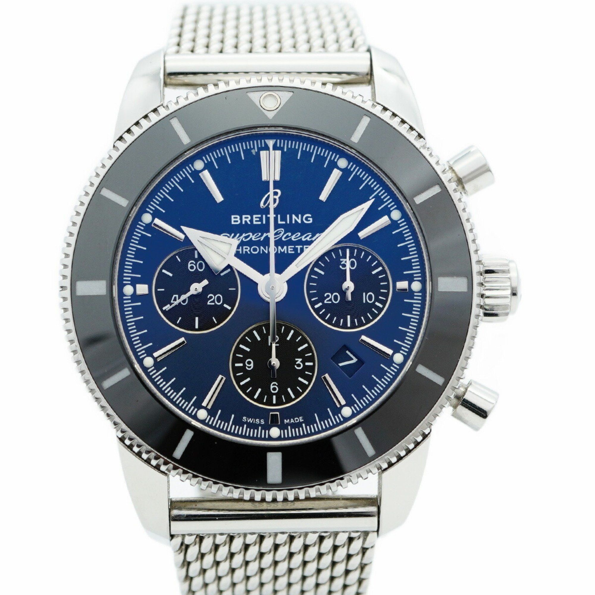 Breitling Superocean Heritage II B01 AB0162 Navy Dial Men's Watch
