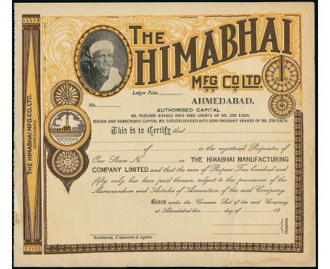 India Collection. Collection of 20 mainly Indian items: a) Tronoh Extended Strait Settlements. b) The Osler Electric Lamp Man